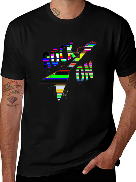 Vibes Music Tee – Electric guitar with