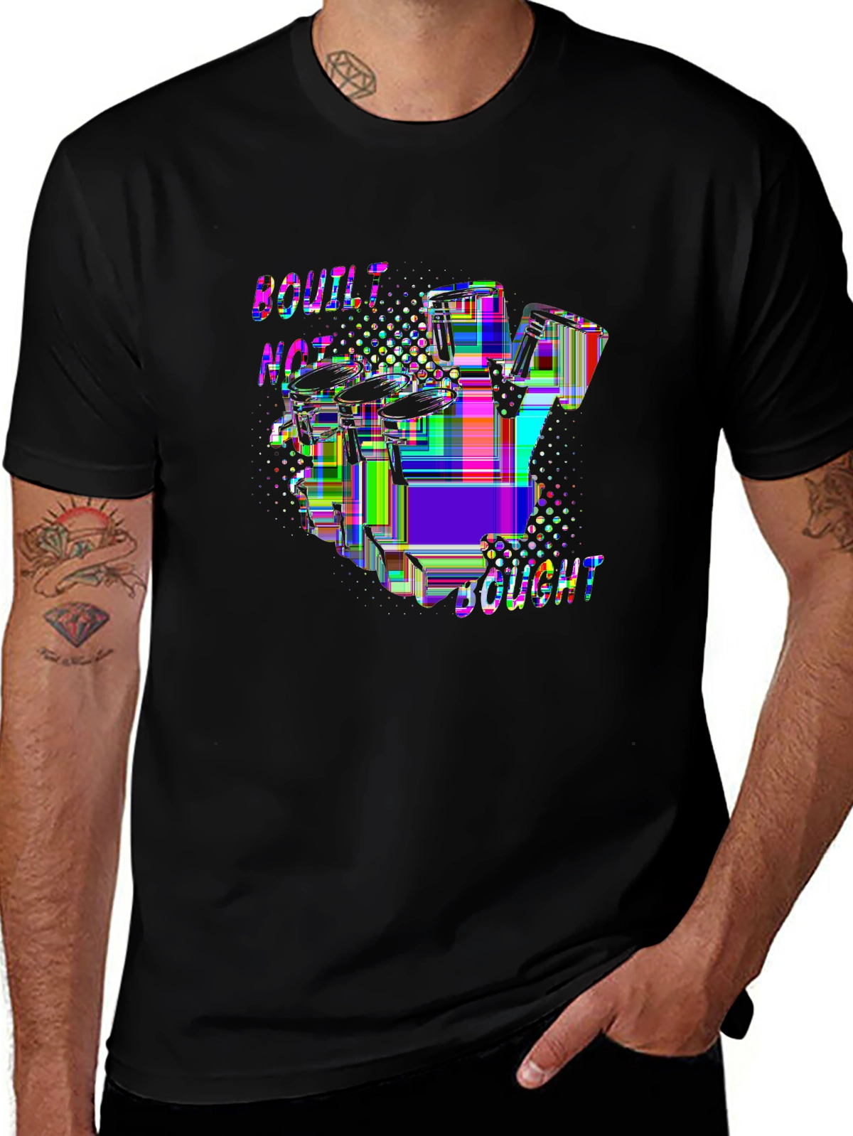 Auto Enthusiast Tee – V8 engine pistons