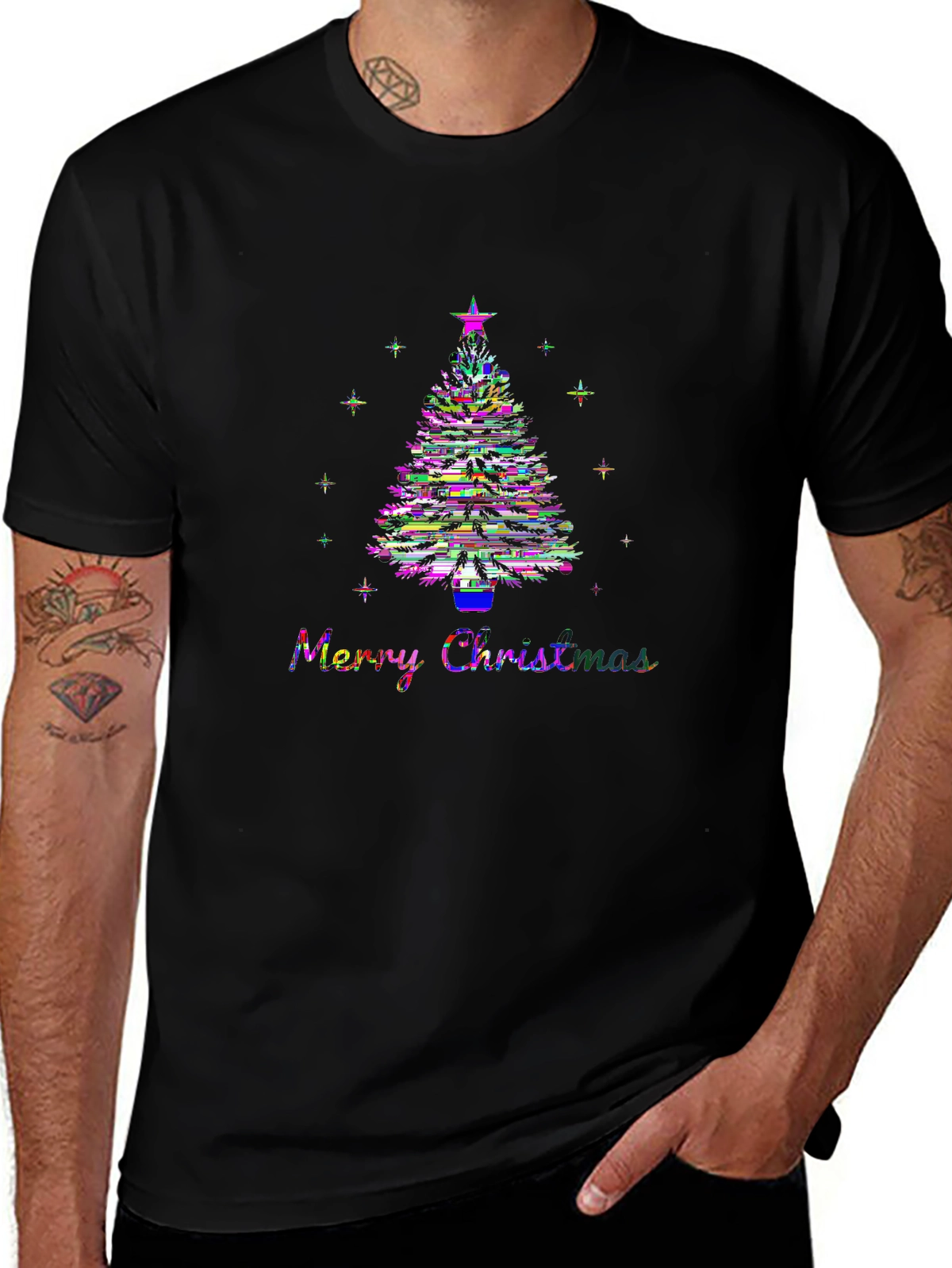 Holiday Spirit Tee – Christmas tree with