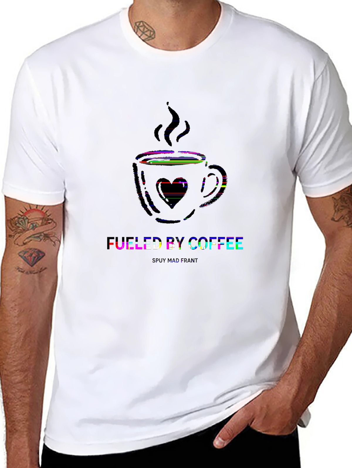 Foodie Vibes Tee – Coffee cup with