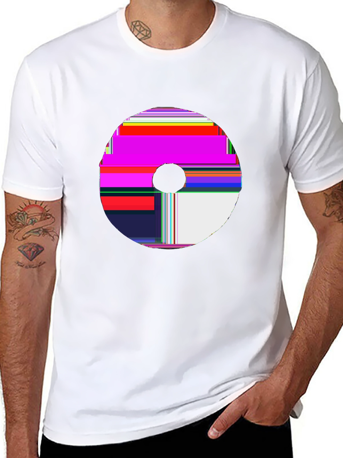 Foodie Vibes Tee – Donut colorful, 'DONUT