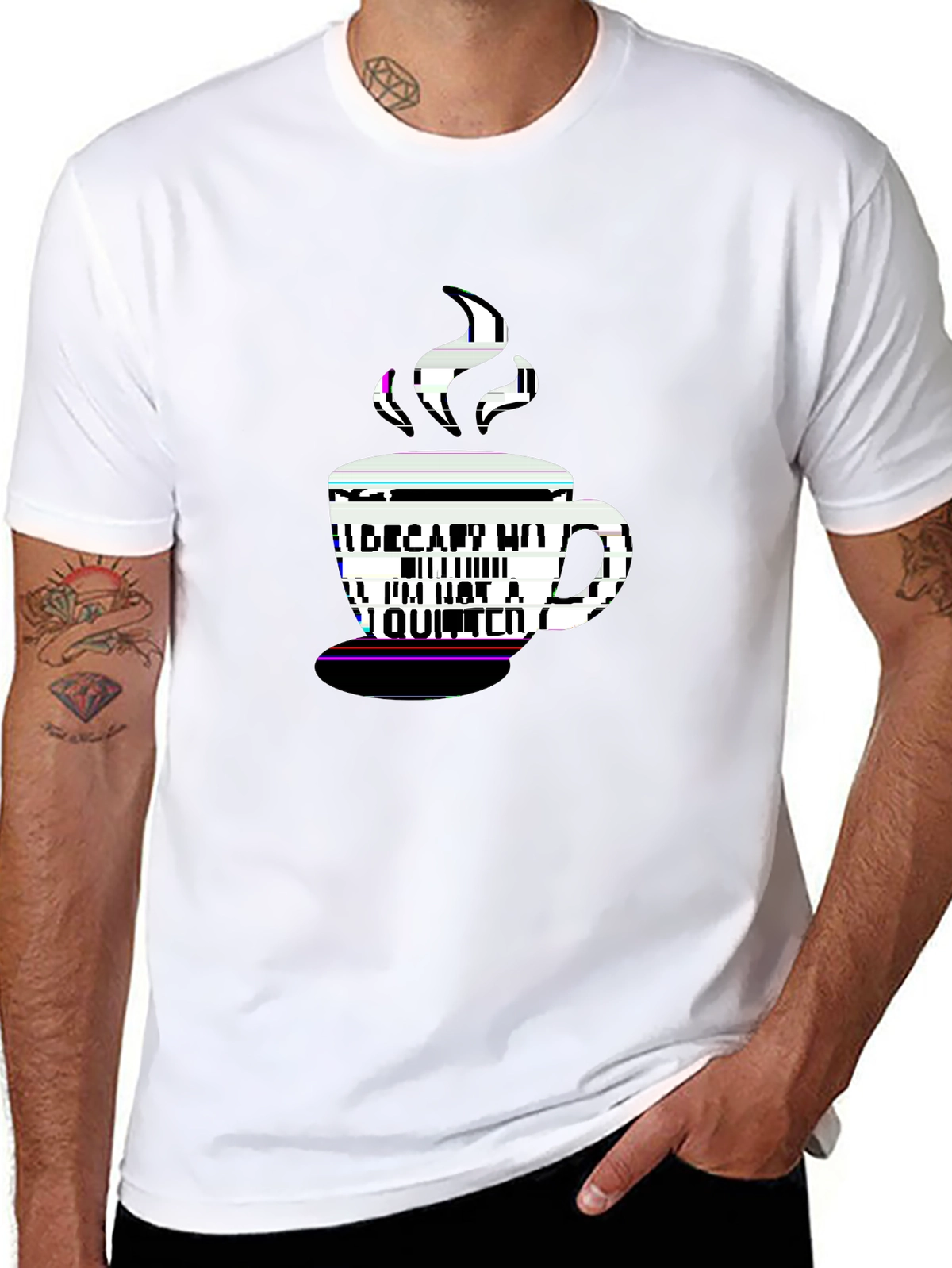 Funny Bone Tee – Coffee cup with