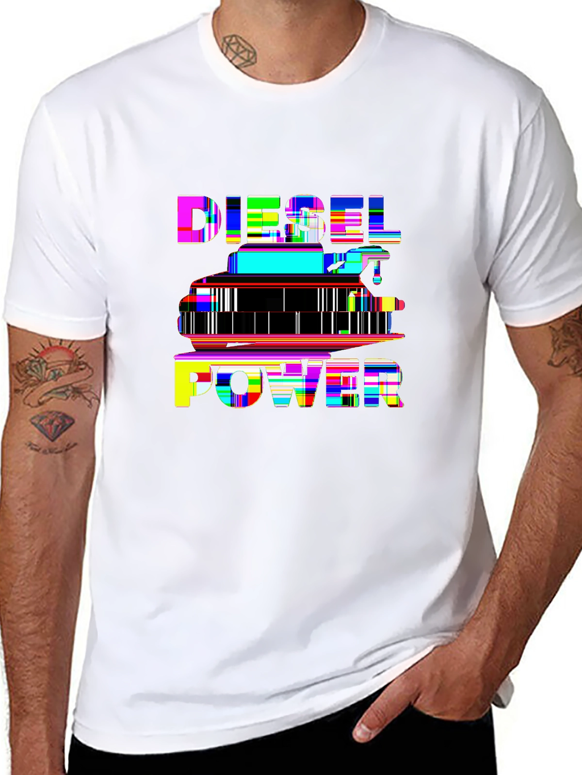 Auto Enthusiast Tee – Tow truck and