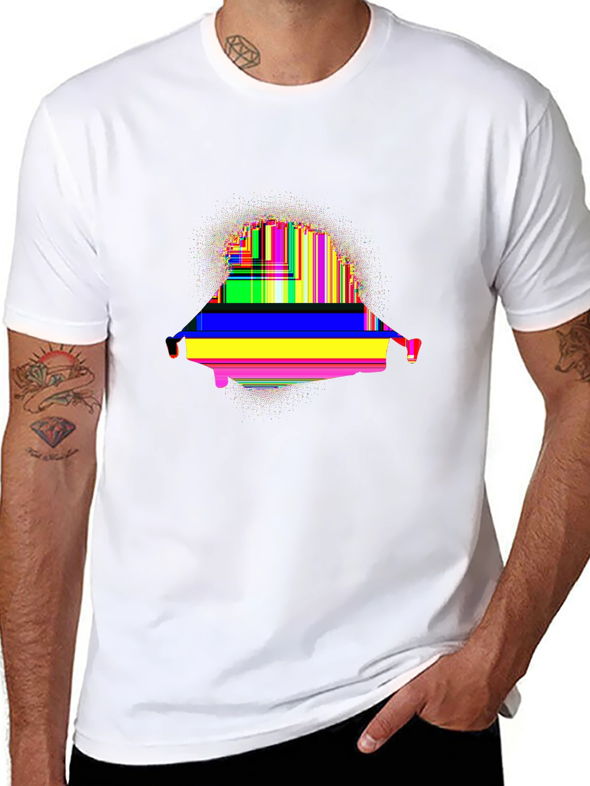 Vibes Music Tee – Music festival tent