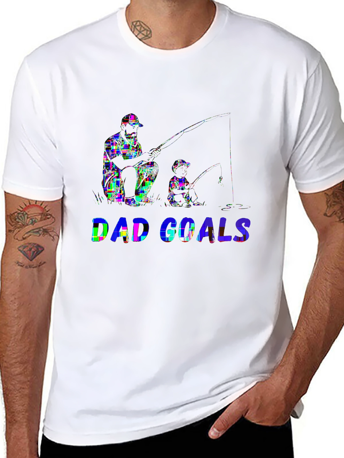 Family First Tee – Dad and child