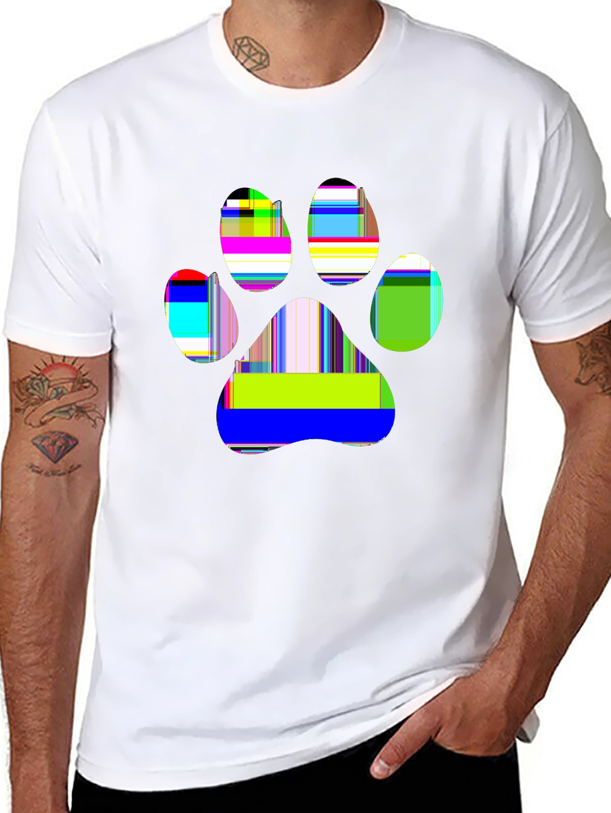 Pet Parent Tee – Dog breeds collage