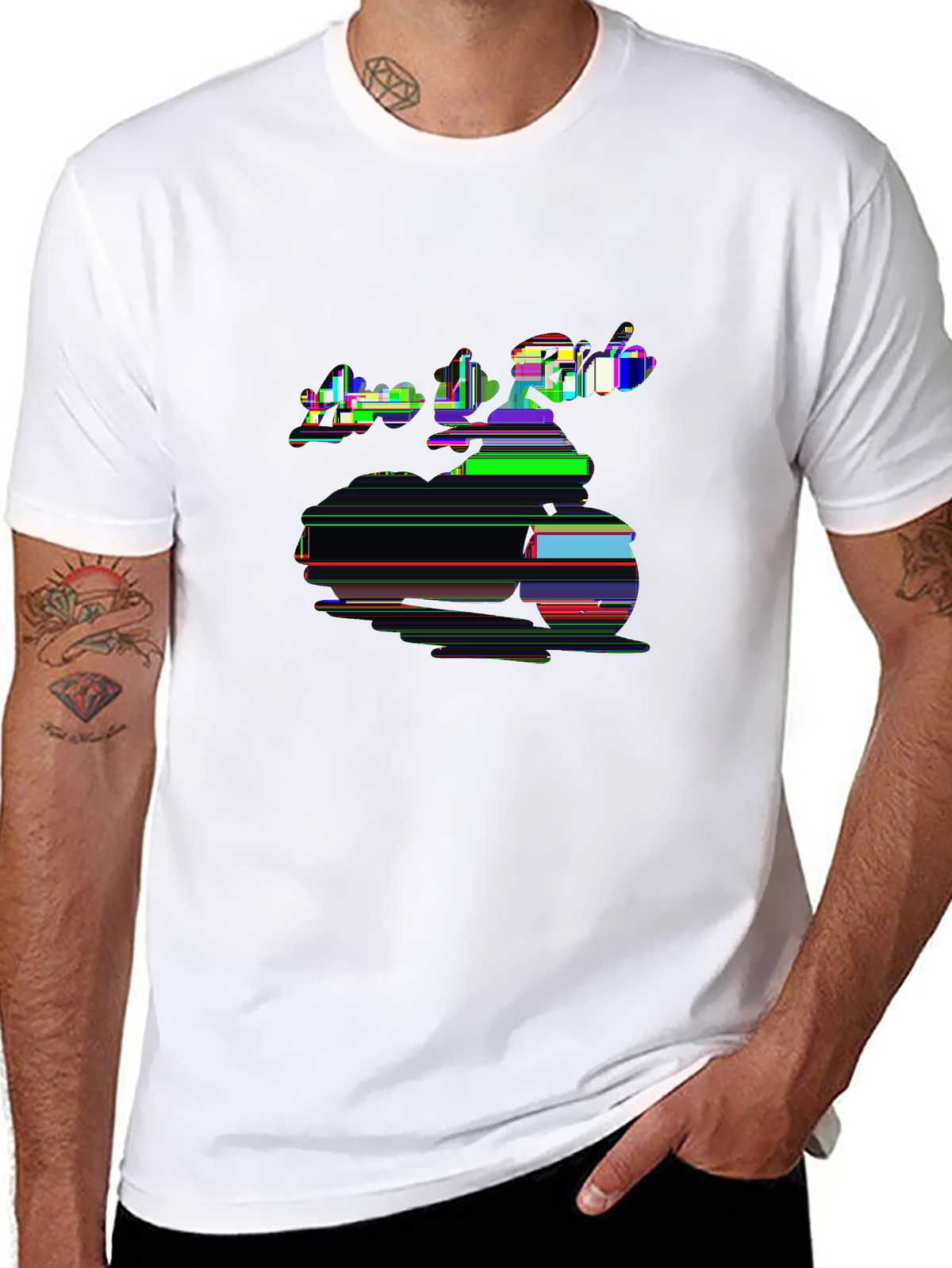 Auto Enthusiast Tee – Harley style bike