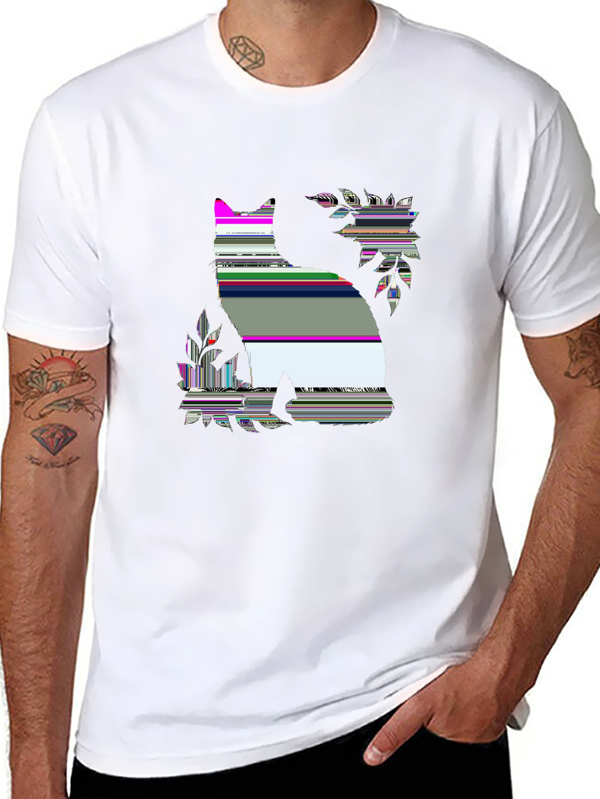 Pet Parent Tee – Siamese cat elegant