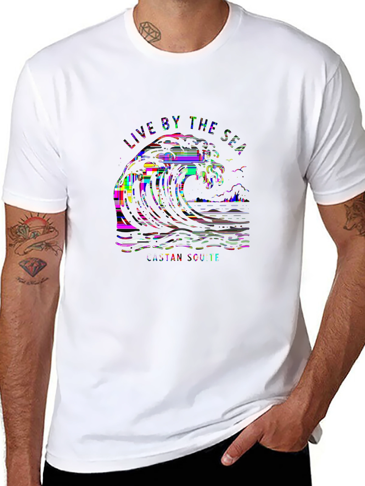 Wild Explorer Tee – Ocean wave, surf
