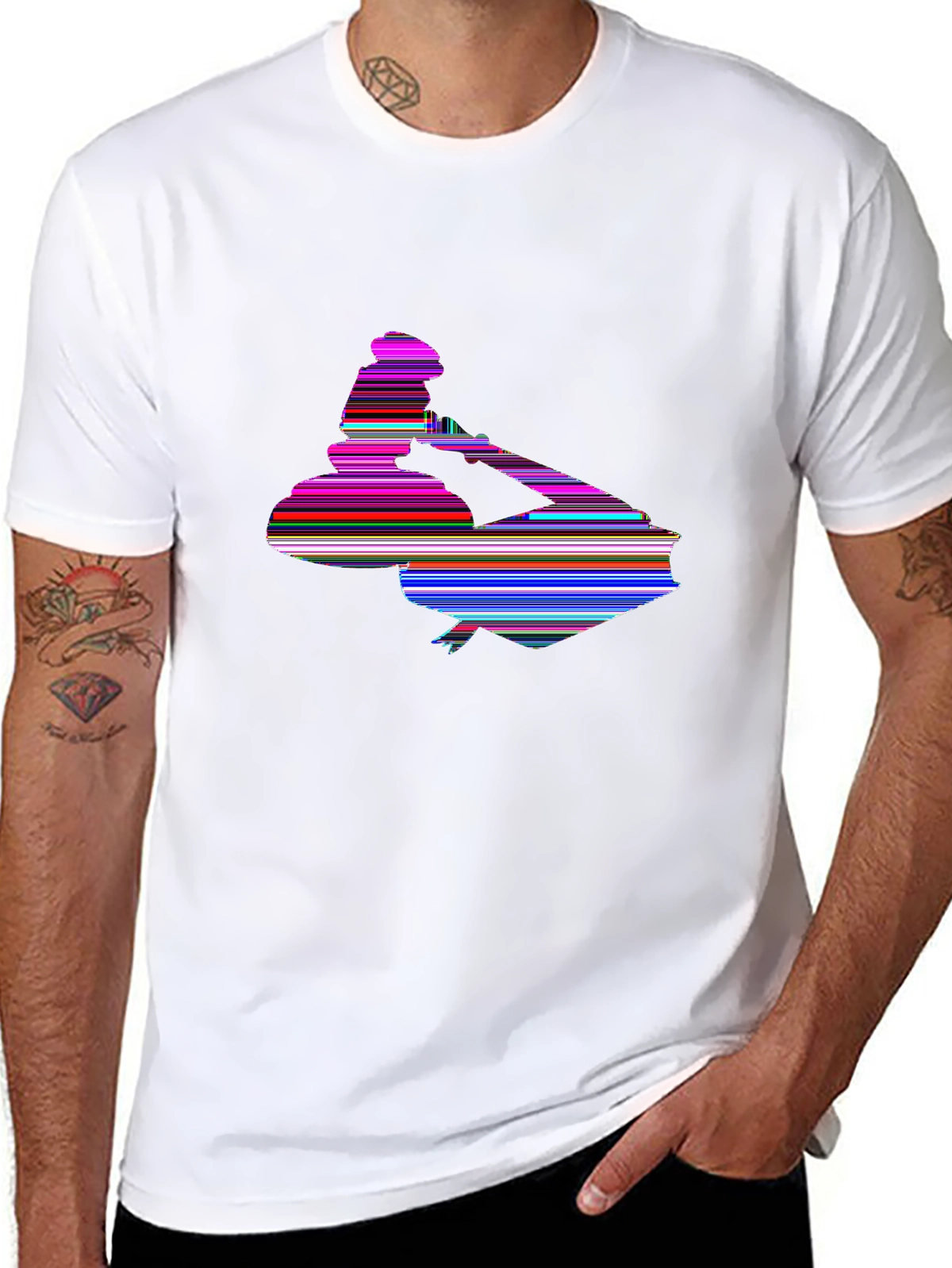 Side Hustle Tee – Gavel and books