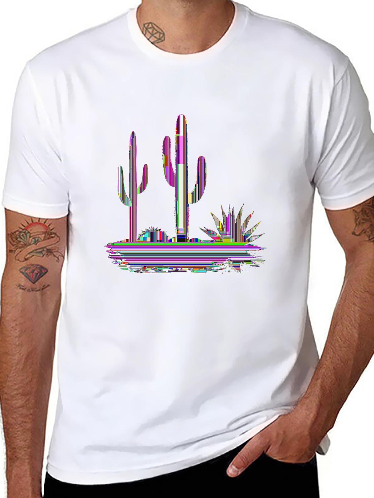 Wild Explorer Tee – Cactus and desert