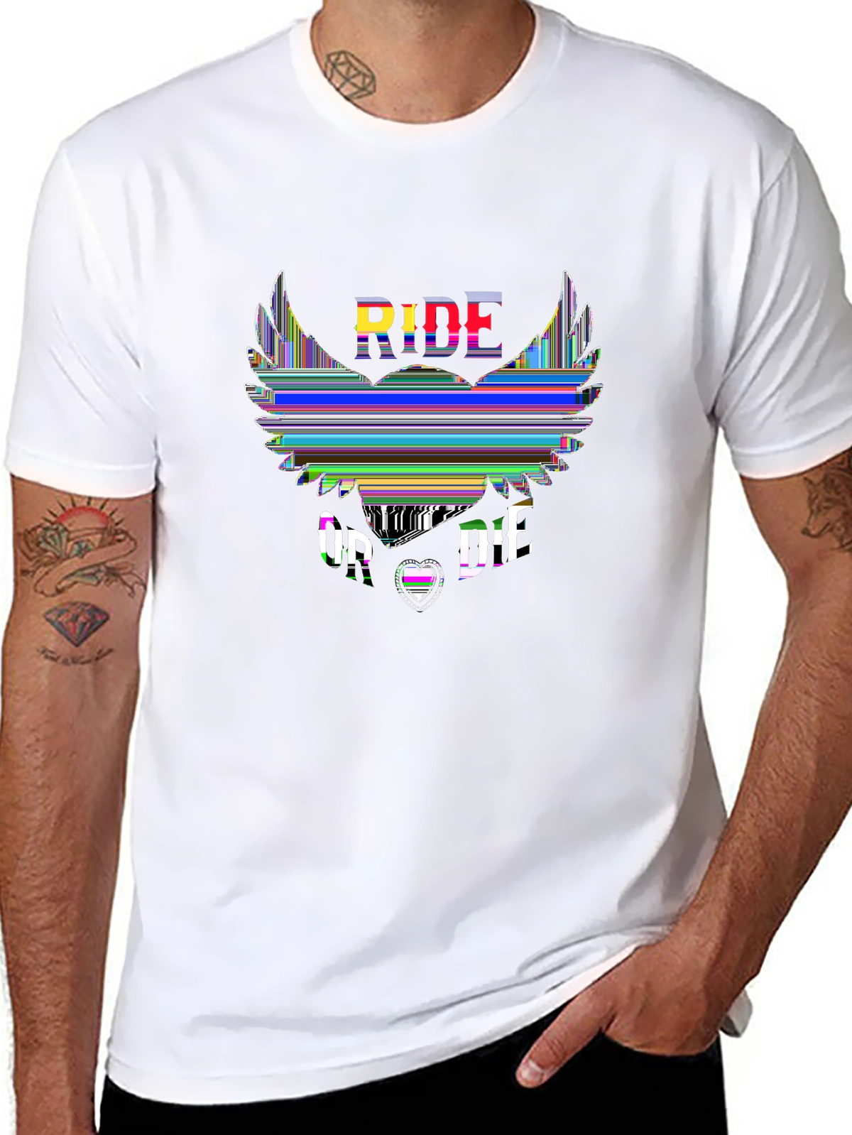 Auto Enthusiast Tee – Helmet and wings