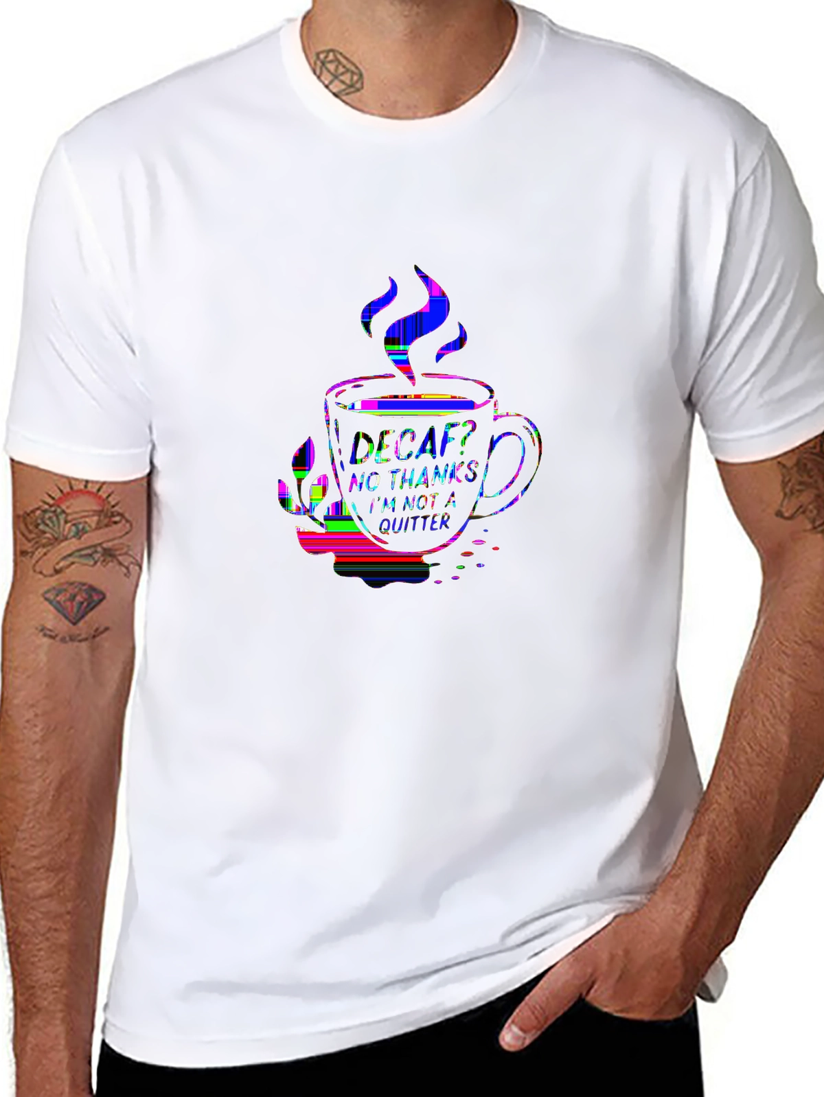 Funny Bone Tee – Coffee cup with