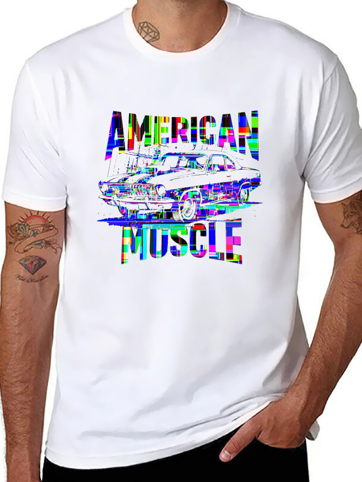 Auto Enthusiast Tee – Classic muscle car