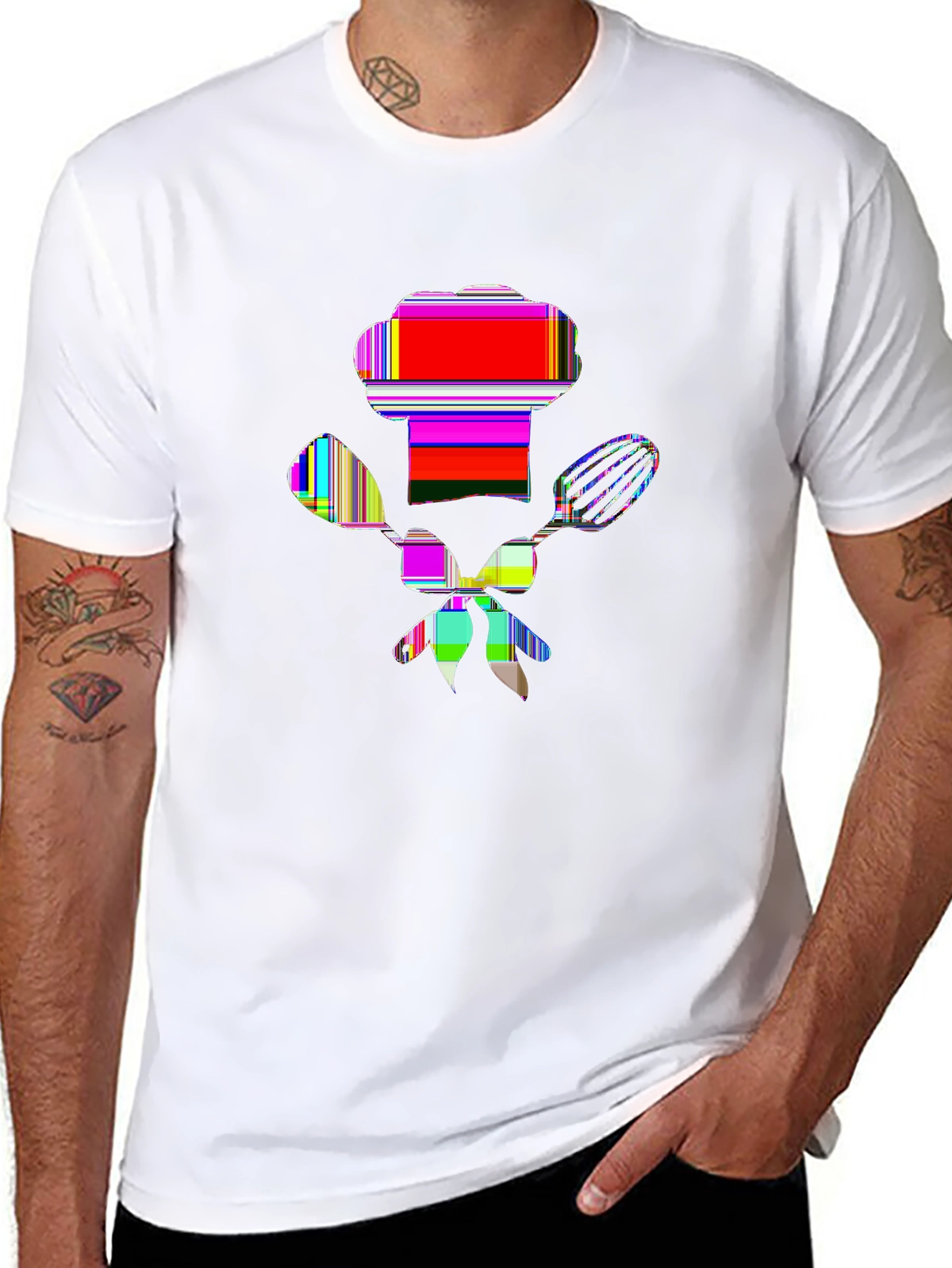 Side Hustle Tee – Chef hat and