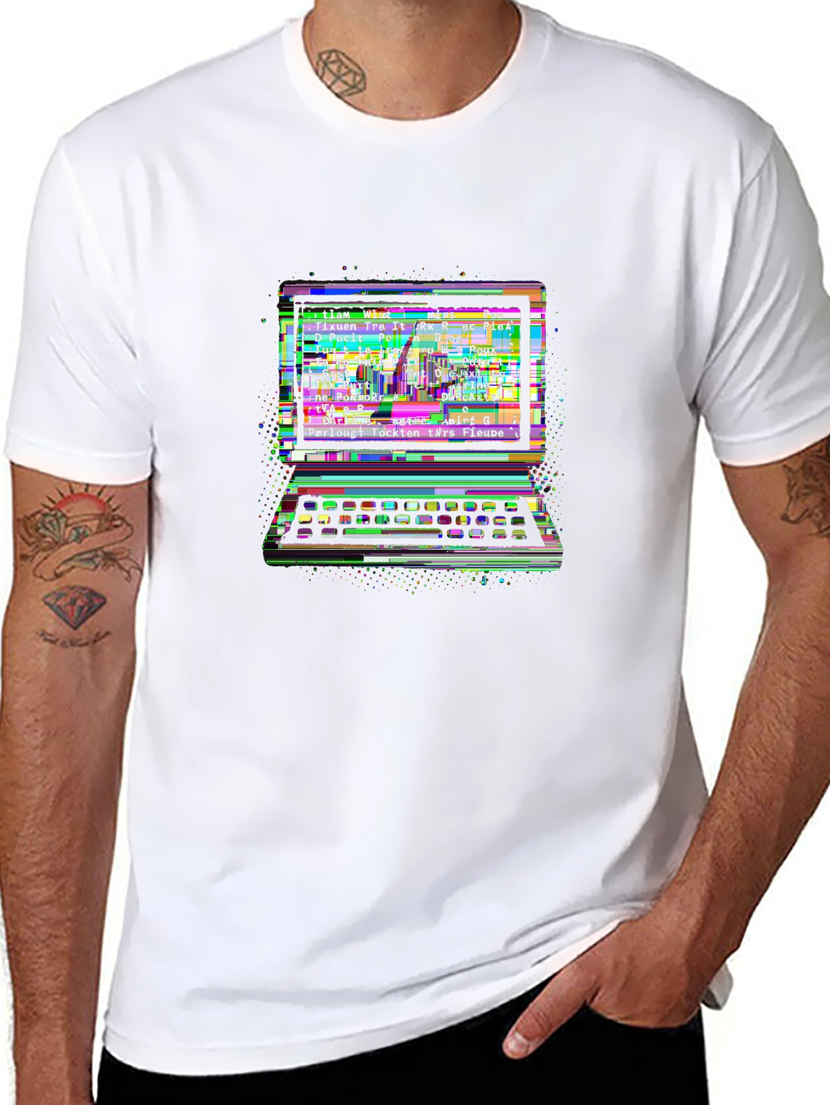 Future Tech Tee – Computer terminal, 'ROOT