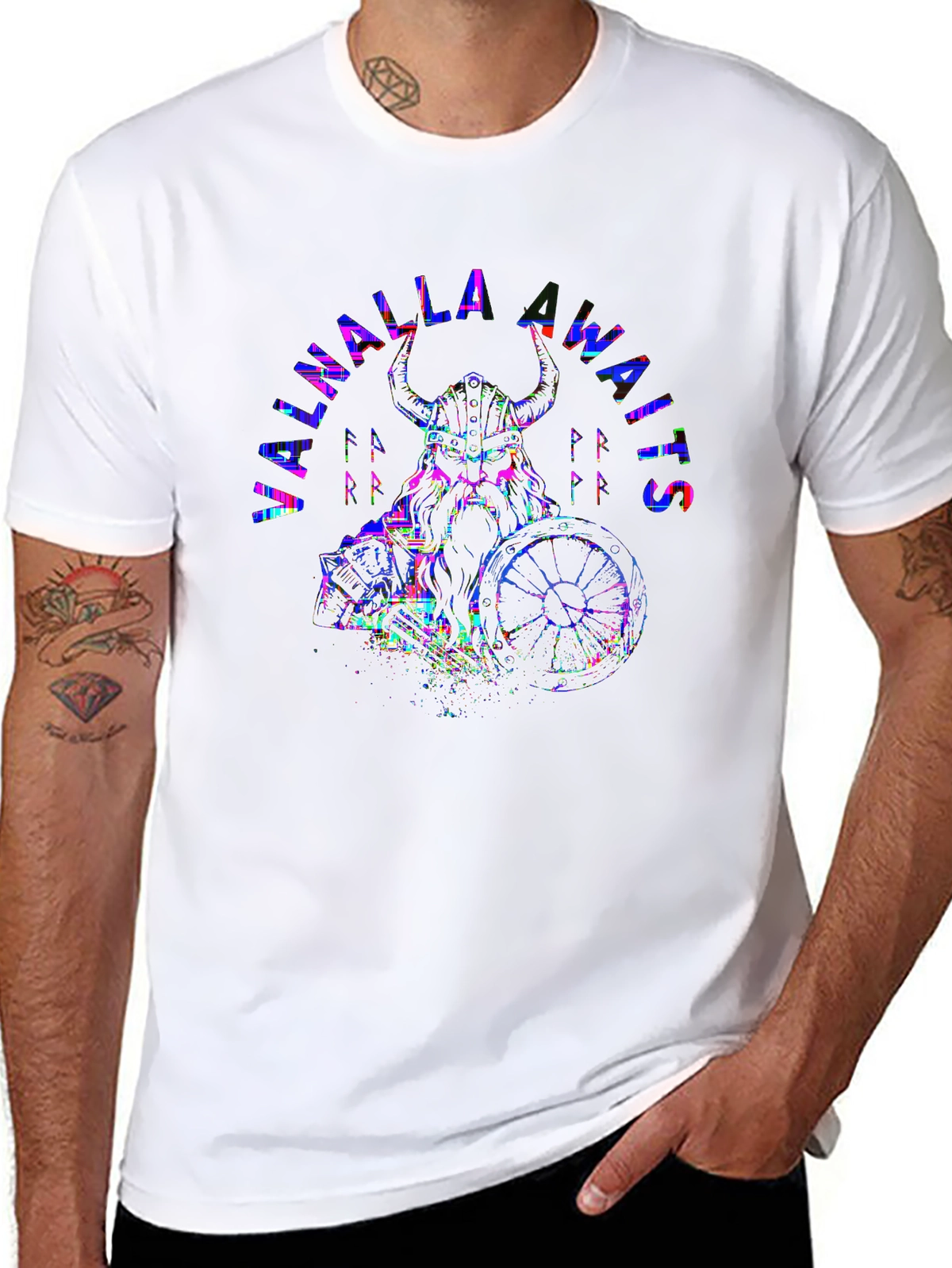 Mythical Legends Tee – Viking warrior, norse