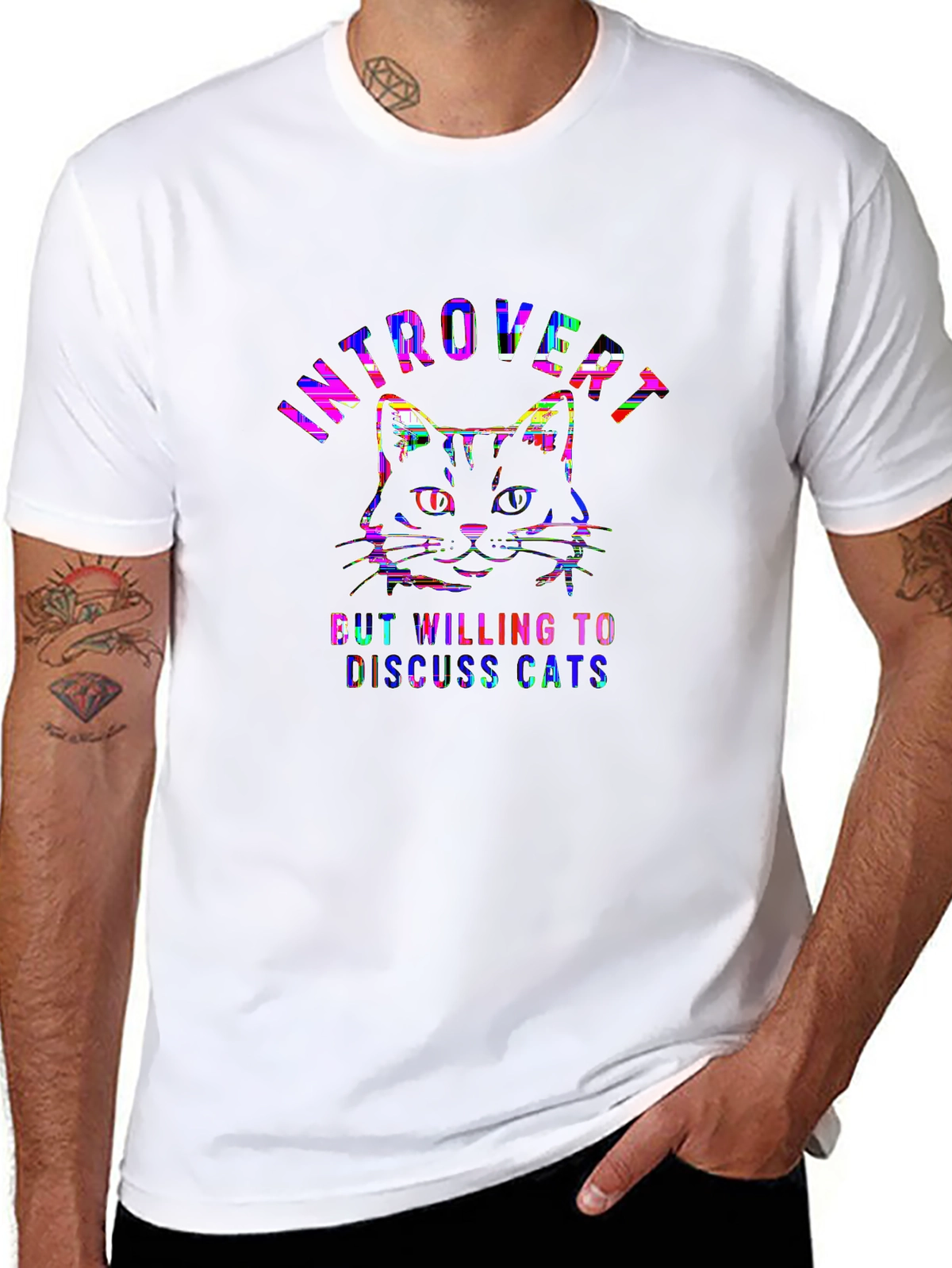 Funny Bone Tee – Simple line art