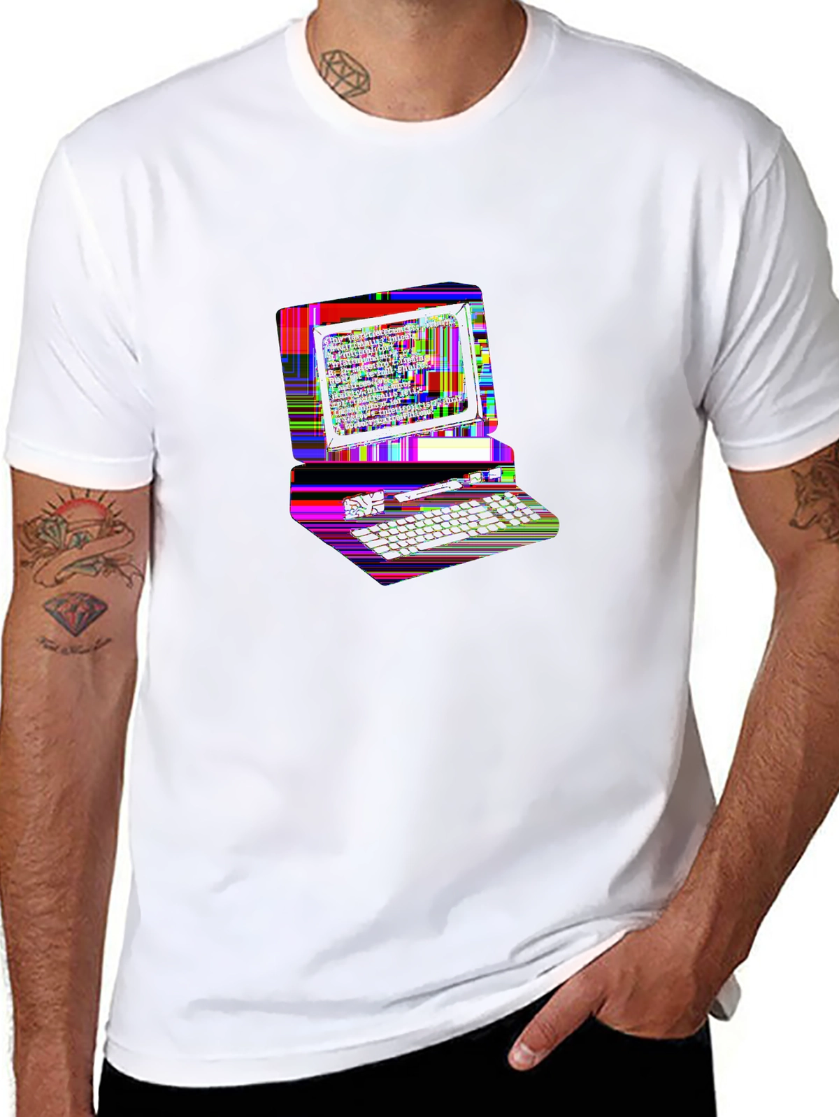 Future Tech Tee – Computer terminal, 'ROOT