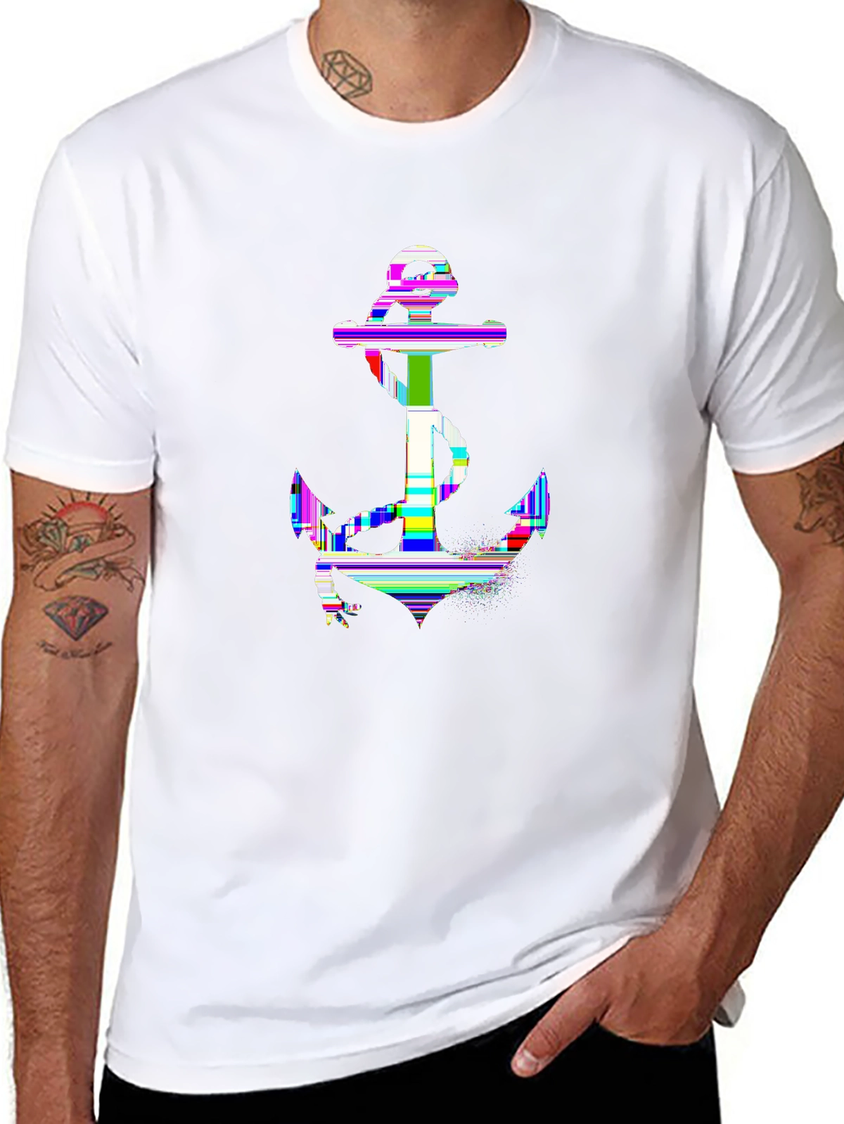 Summer Vibes Tee – Anchor and rope