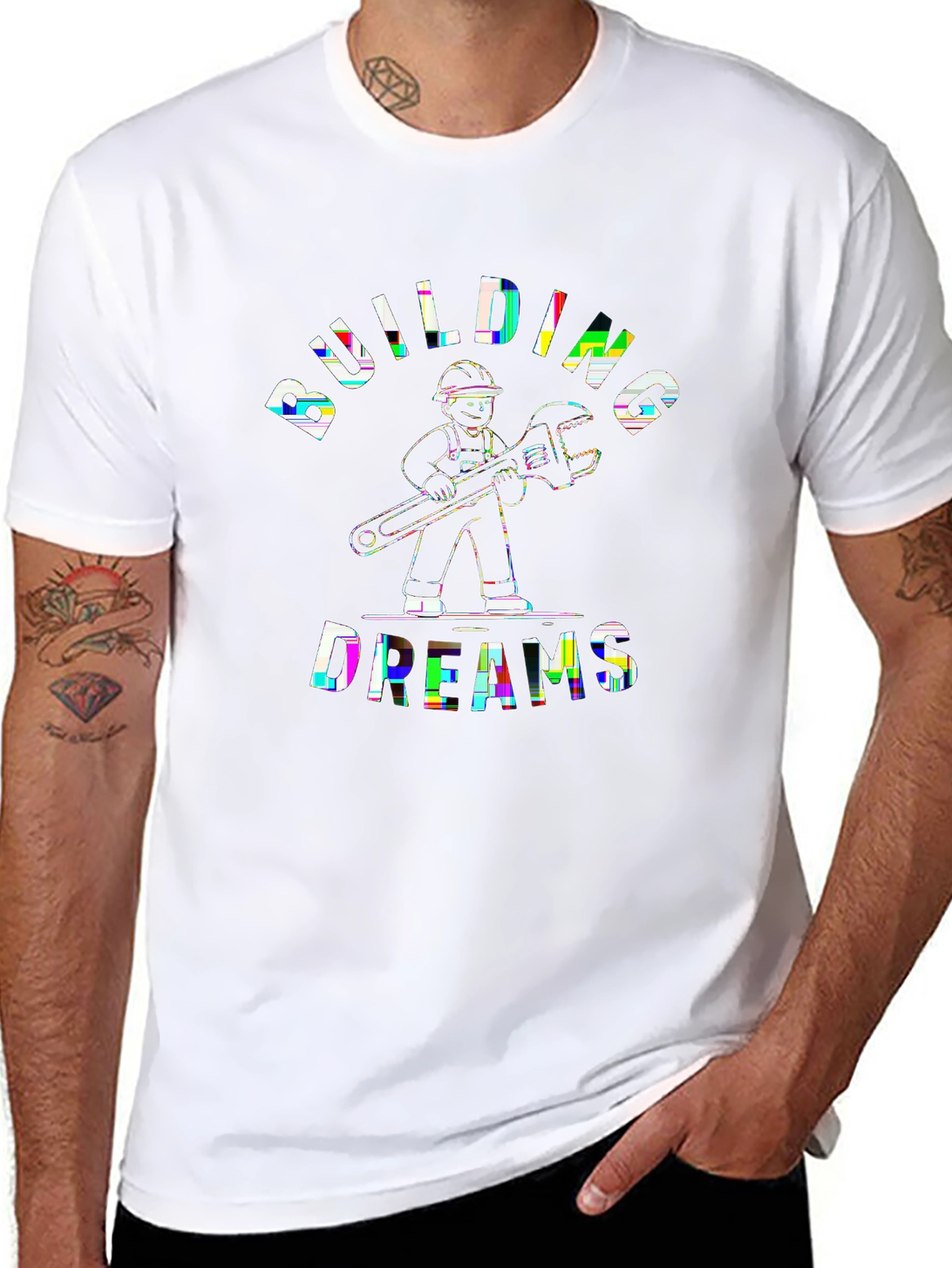 Side Hustle Tee – Tool wrench, builder