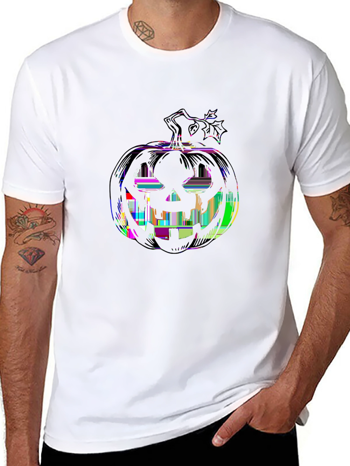 Holiday Spirit Tee – Jack-o-lantern Halloween, 'BOO'