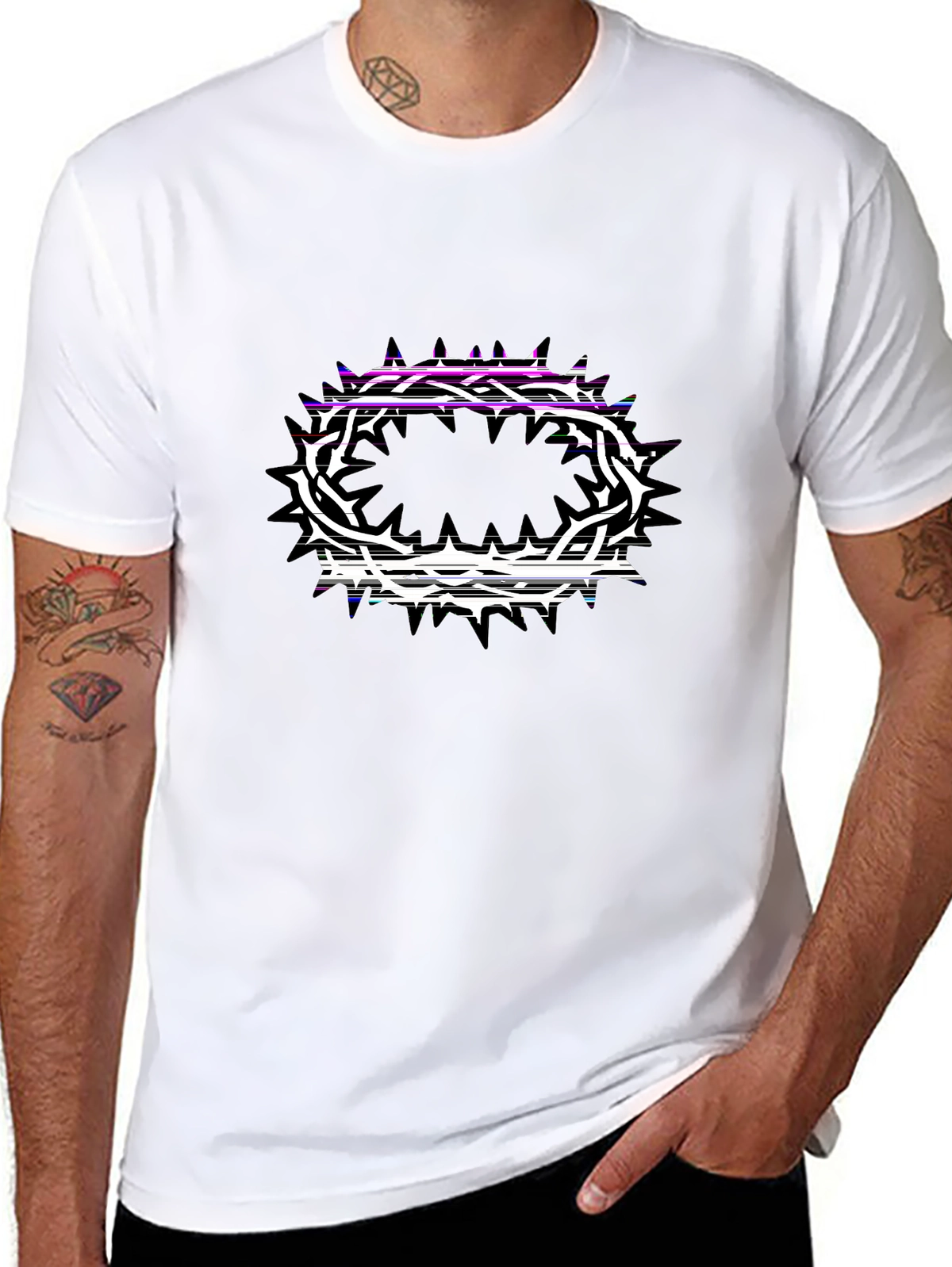 Faith Over Fear Tee – Crown of thorns