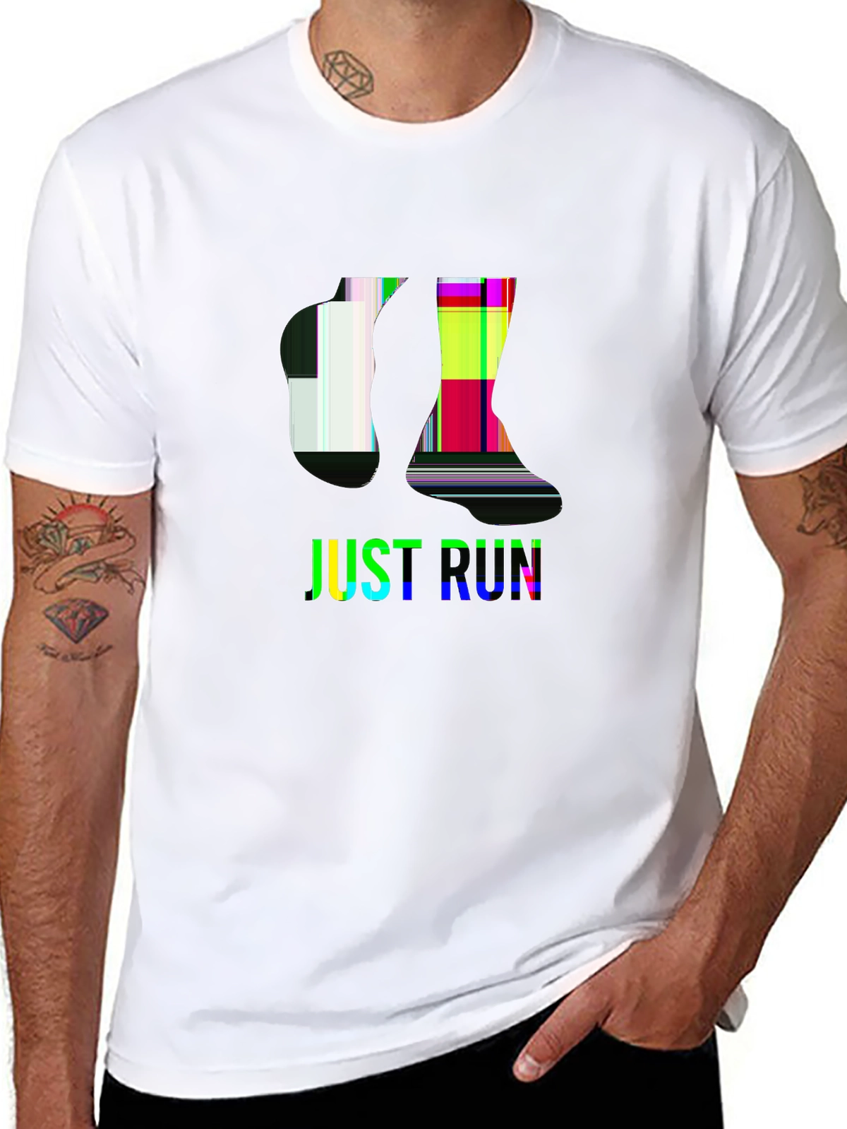 Game Day Premium Tee – Running shoes, 'JUST