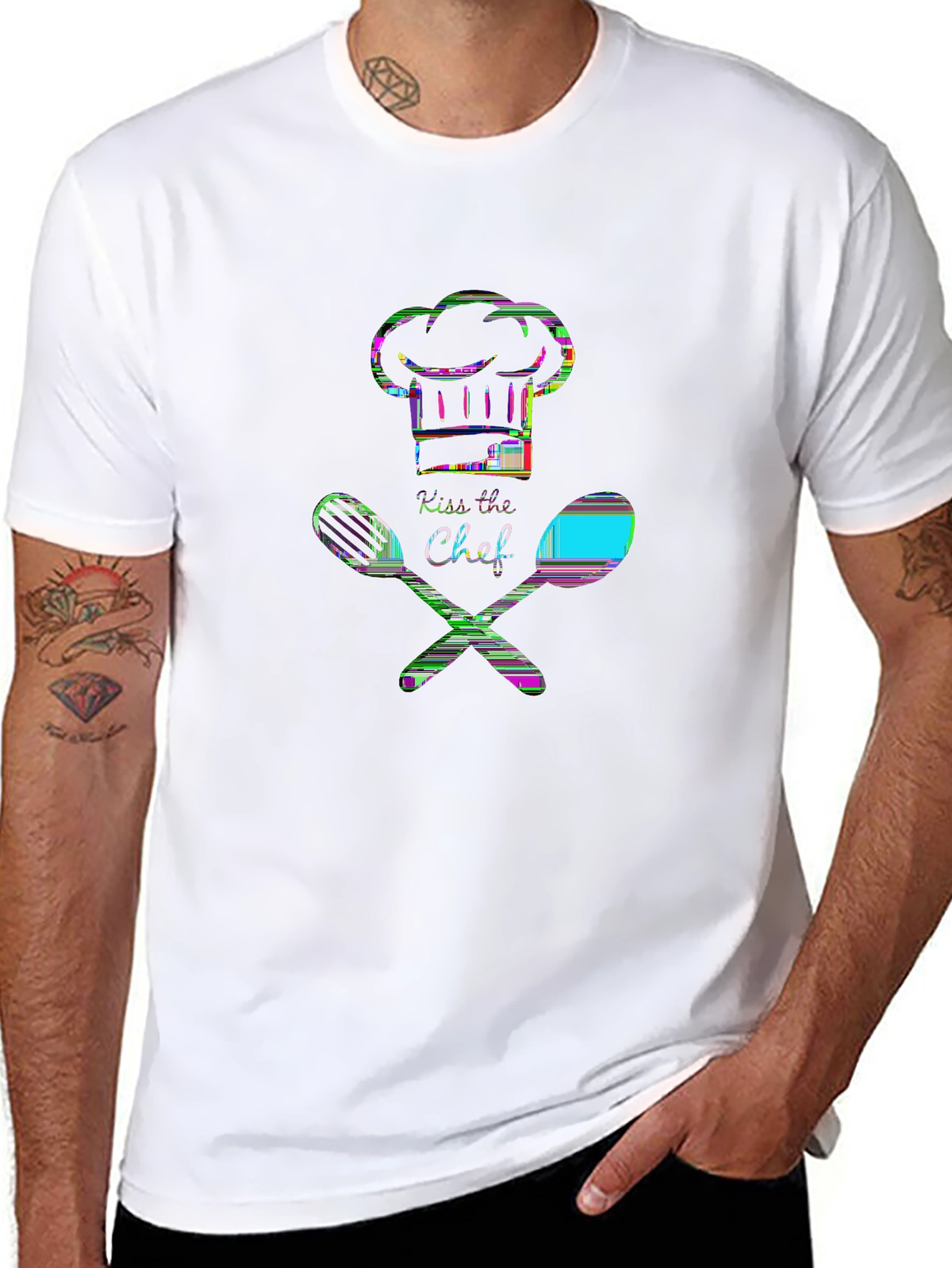 Side Hustle Tee – Chef hat and