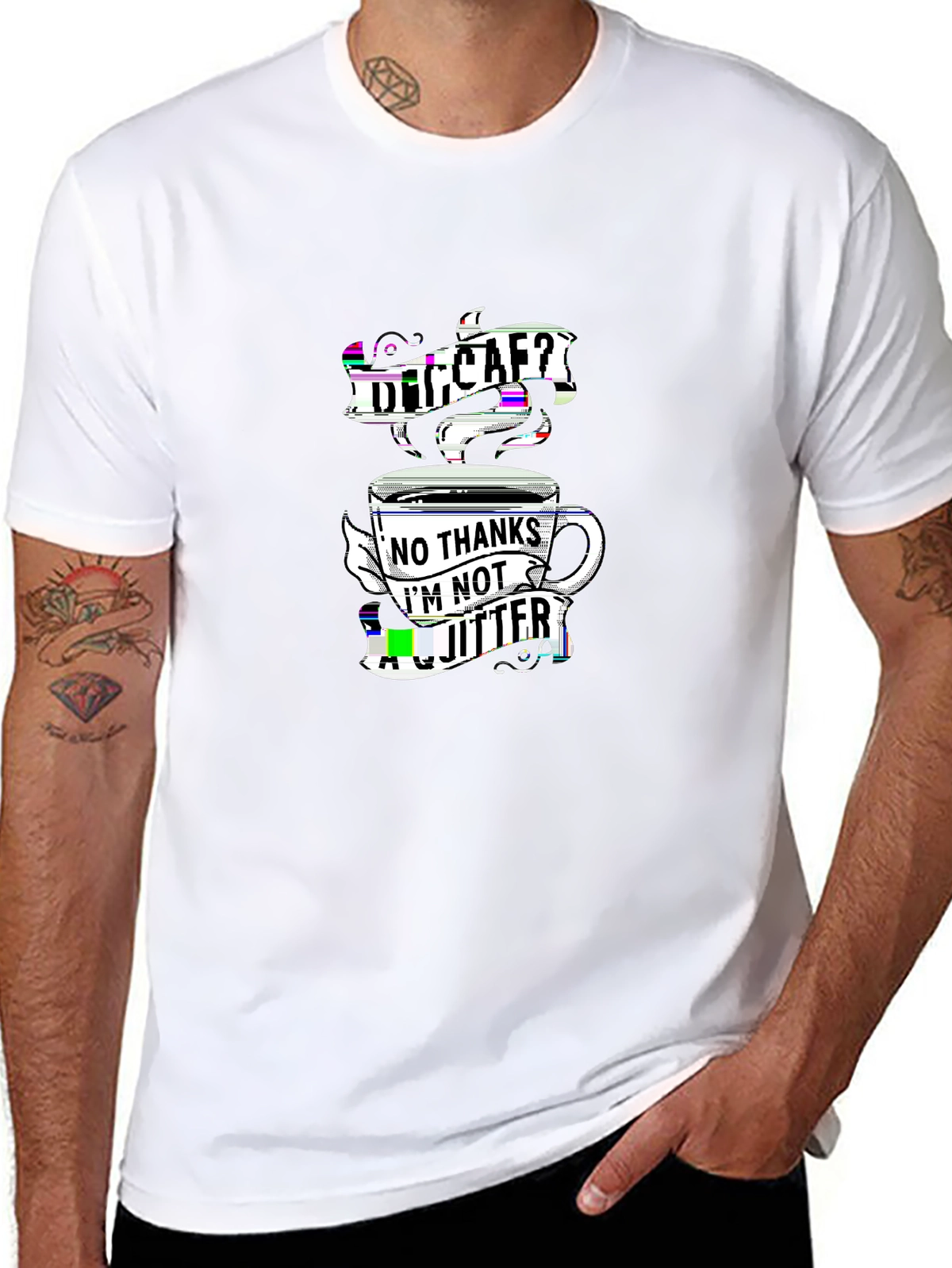 Funny Bone Tee – Coffee cup with