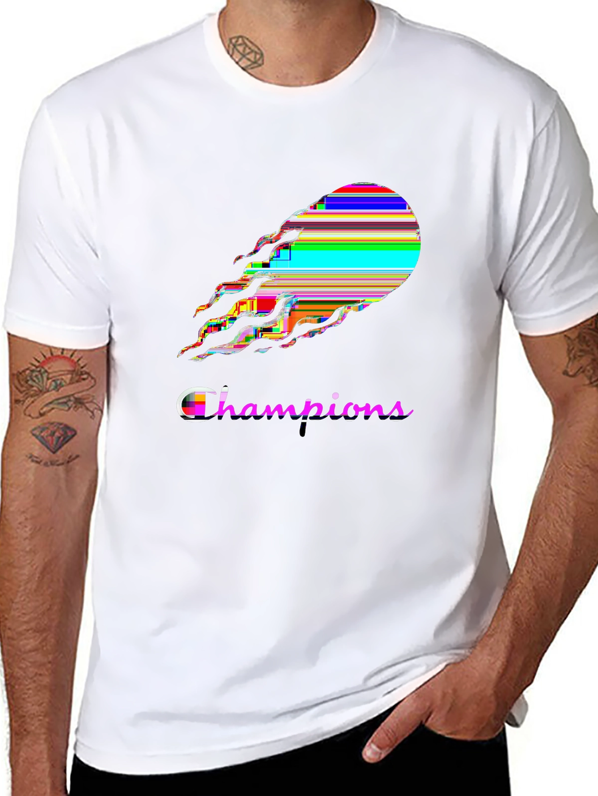 Soccer Fever Tee – Soccer ball fire