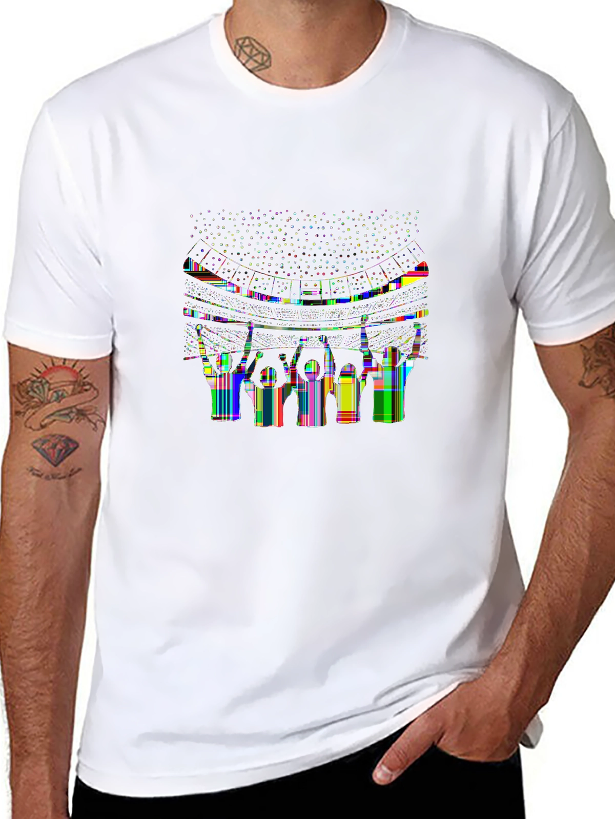 Soccer Fever Tee – Fans cheering in