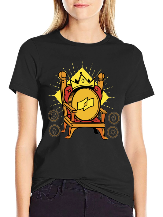 Crypto King T-Shirt - Binance Throne Tee