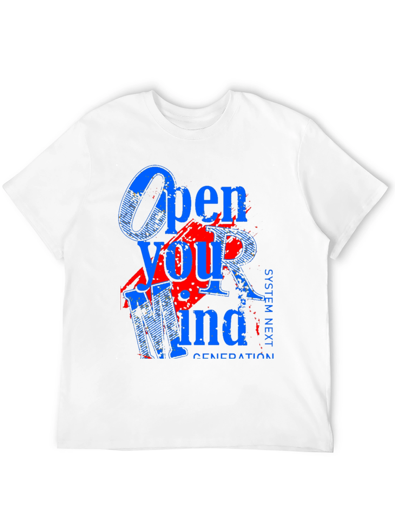 Open Your Mind Graphic Tee - Black