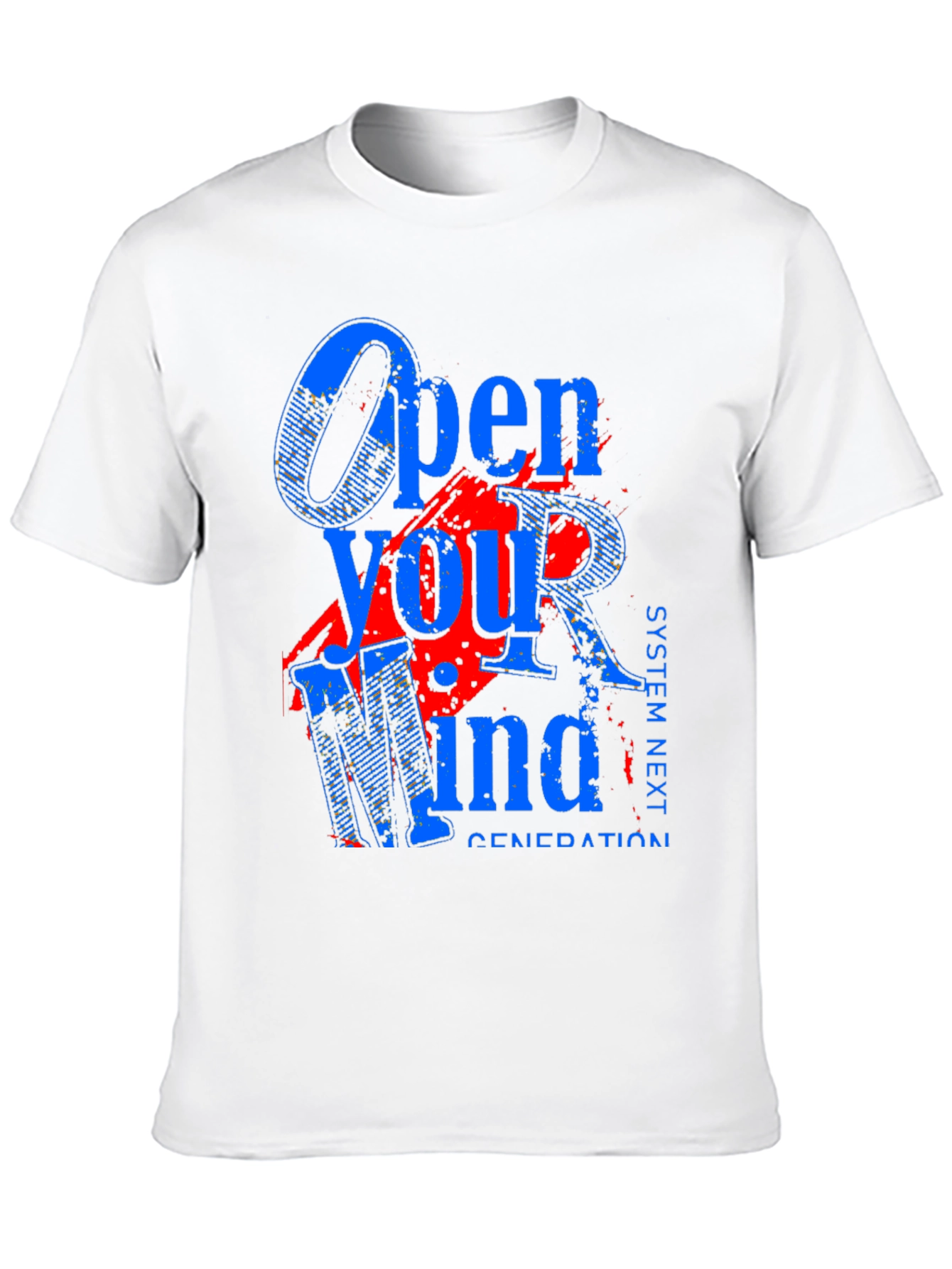 Open Your Mind Graphic Tee - Black