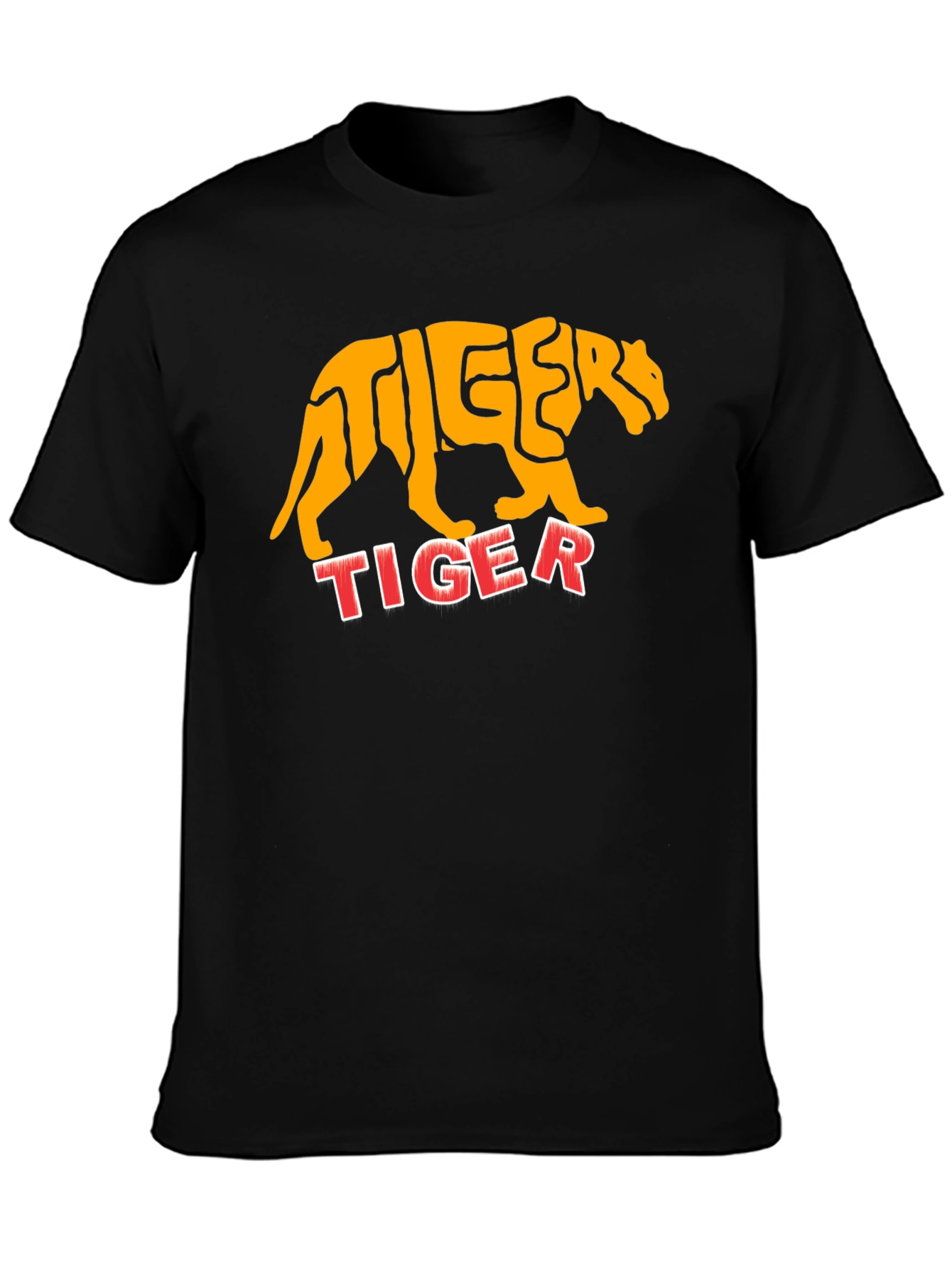 Tiger Graphic Tee - Bold Animal Print T-Shirt