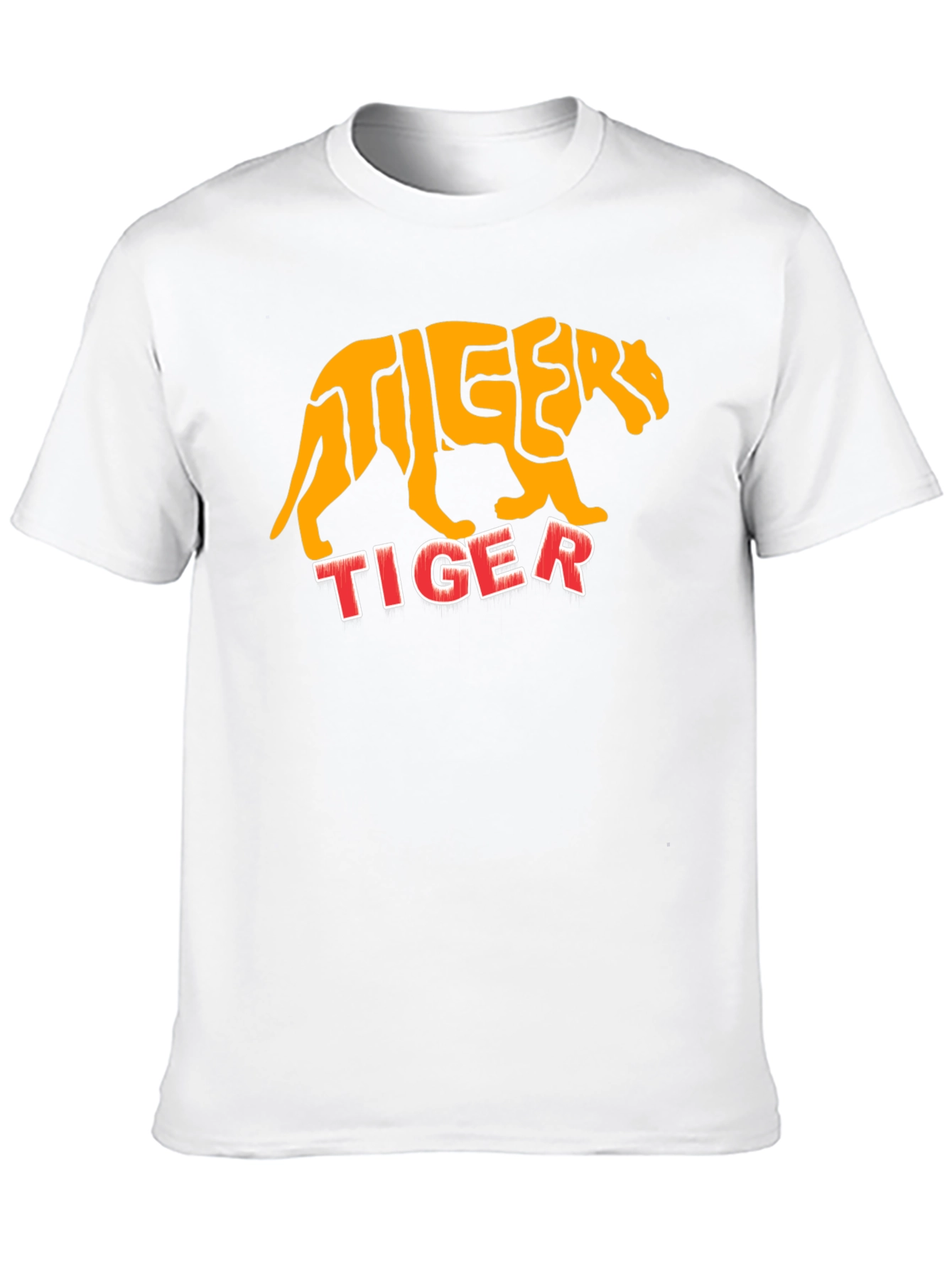 Tiger Graphic Tee - Bold Animal Print T-Shirt