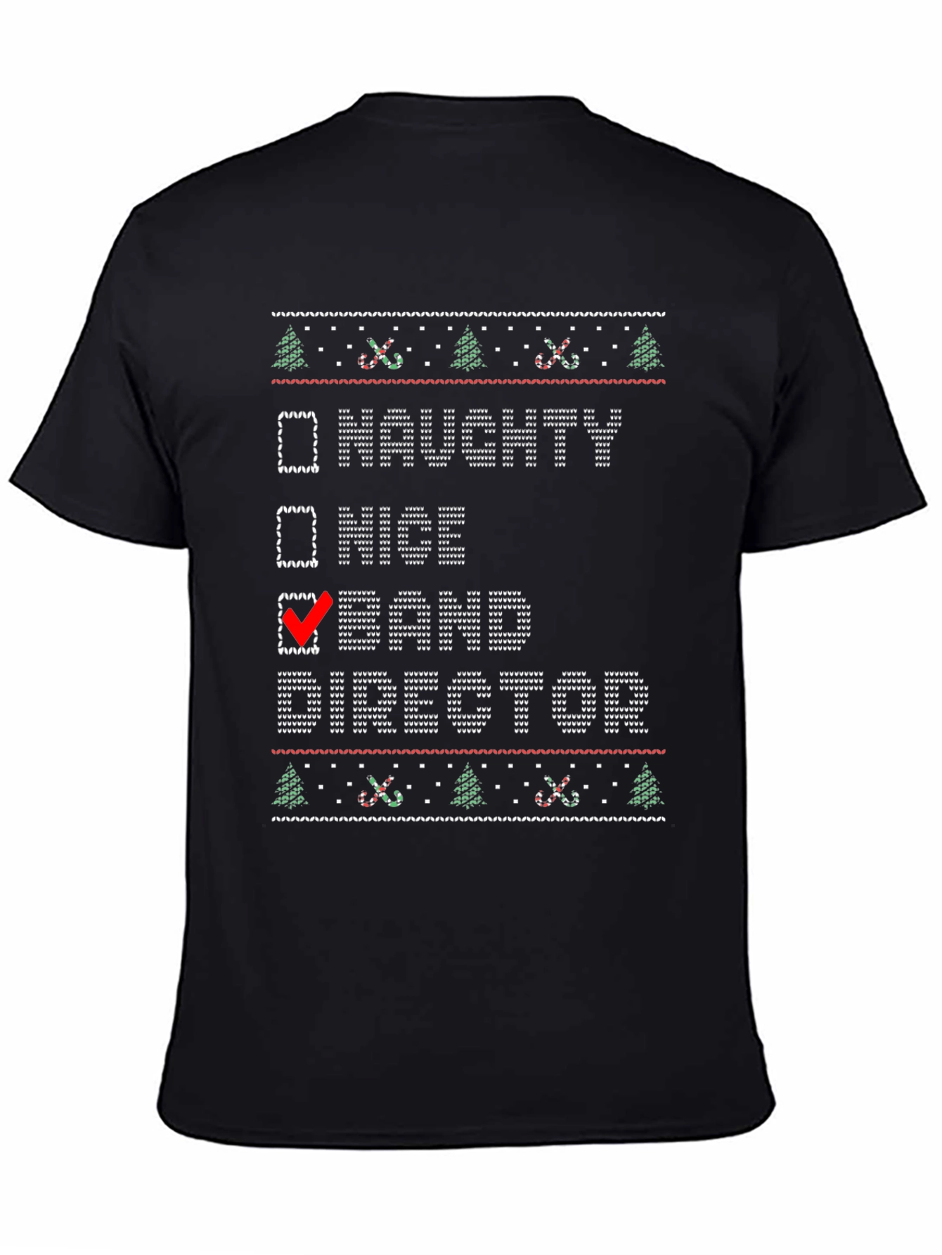 Band Director Ugly Christmas Sweater T-Shirt