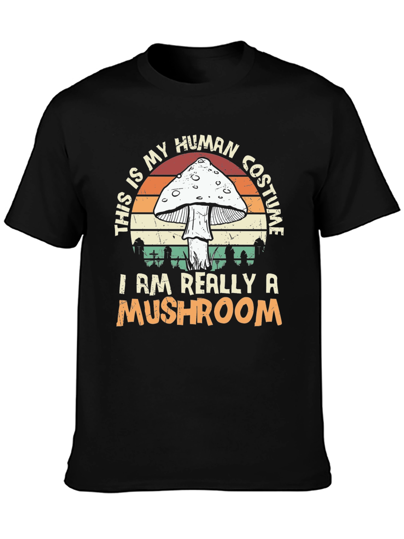 Mushroom Costume T-Shirt - Halloween Apparel