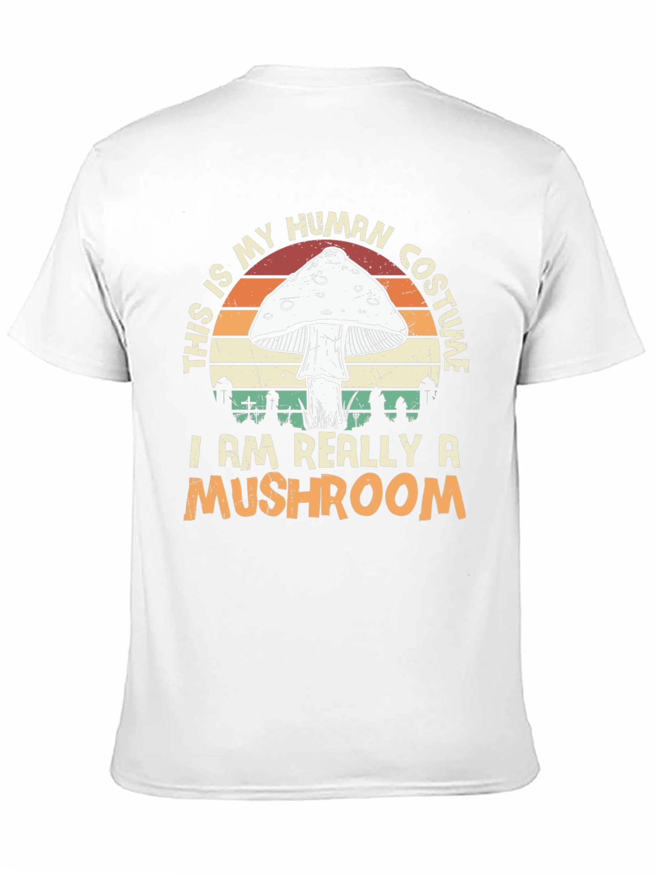 Mushroom Costume T-Shirt - Halloween Apparel