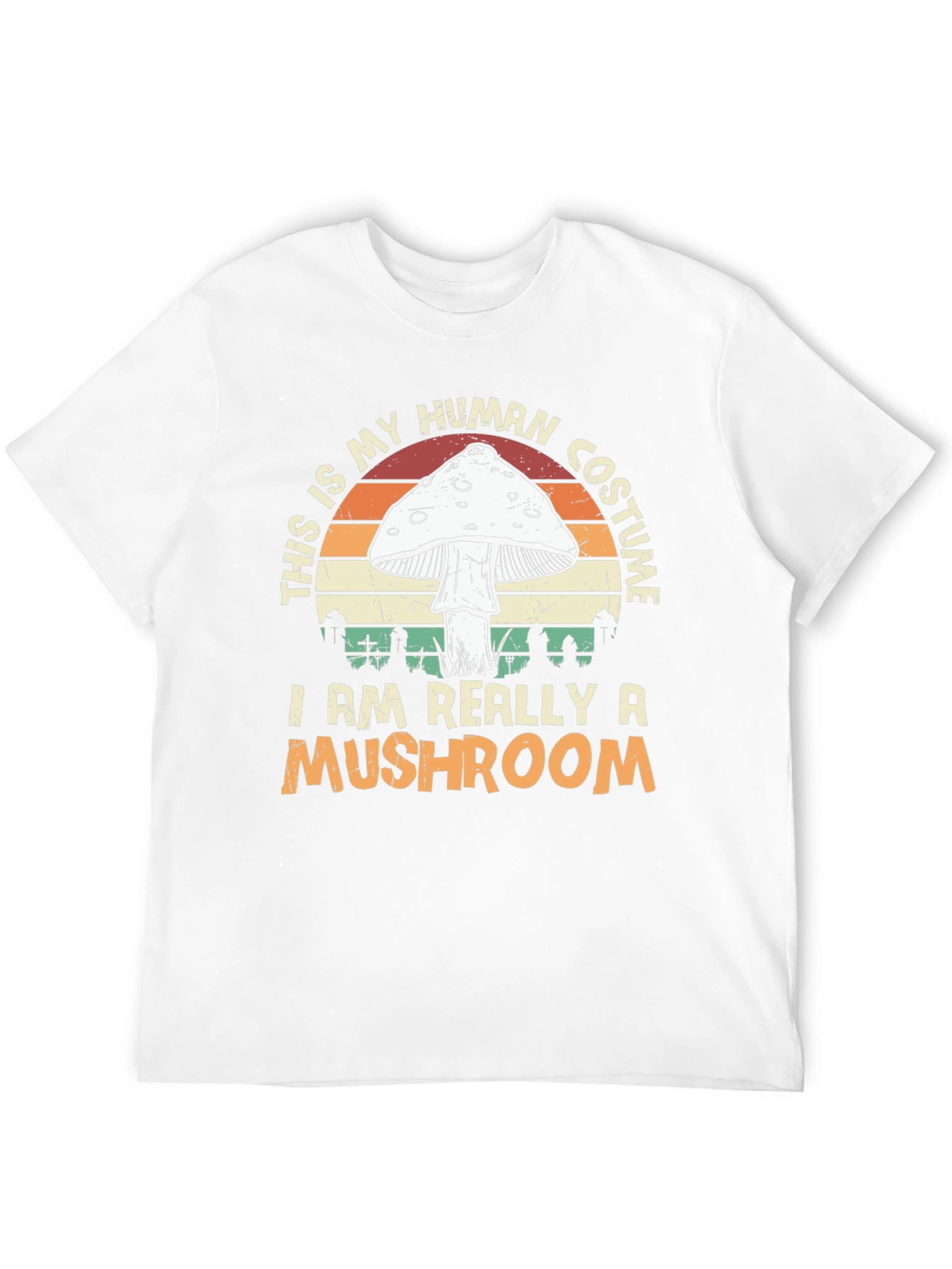Mushroom Costume T-Shirt - Halloween Apparel