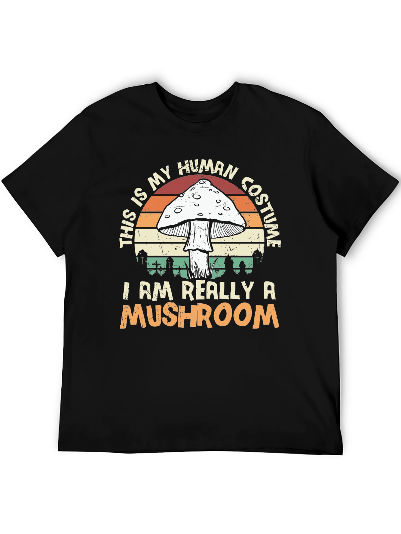 Mushroom Costume T-Shirt - Halloween Apparel