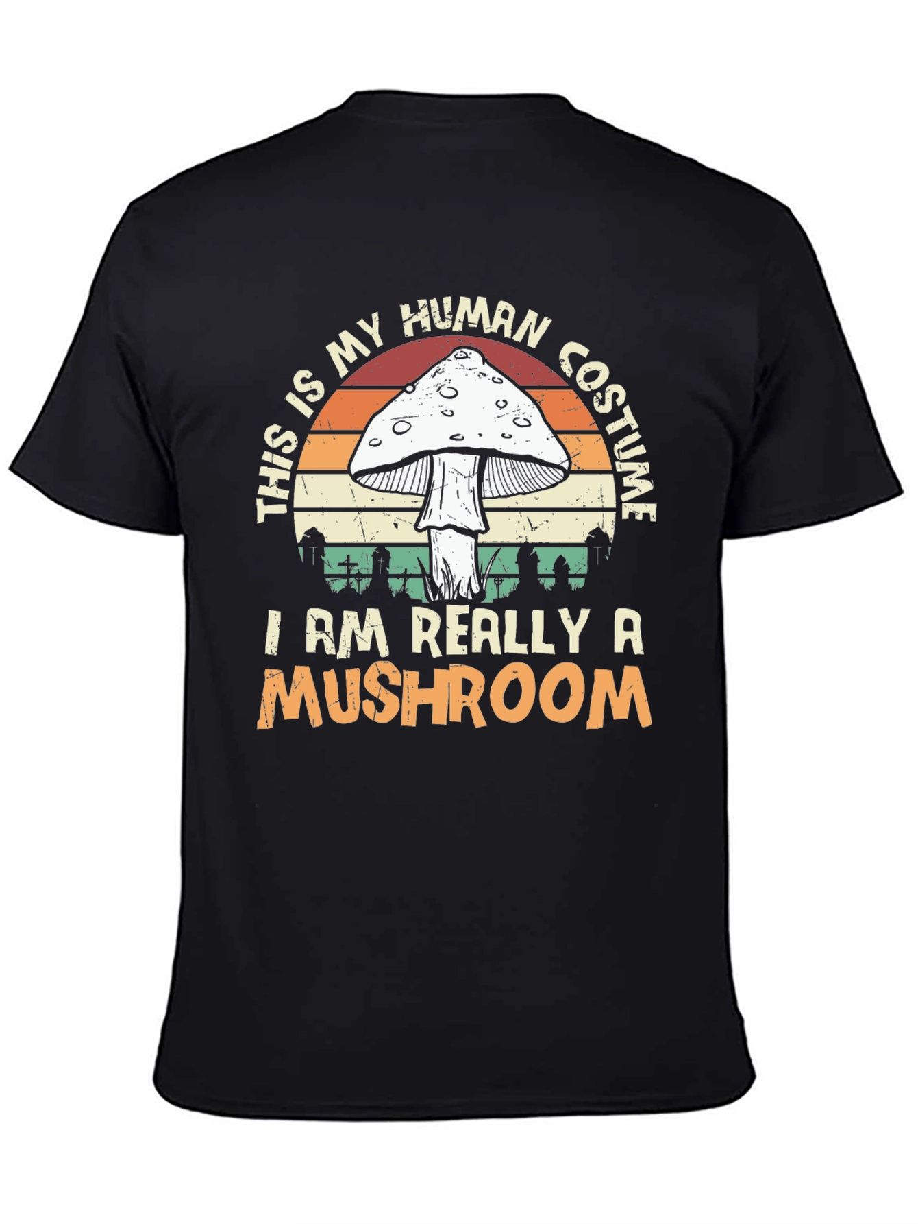 Mushroom Costume T-Shirt - Halloween Apparel