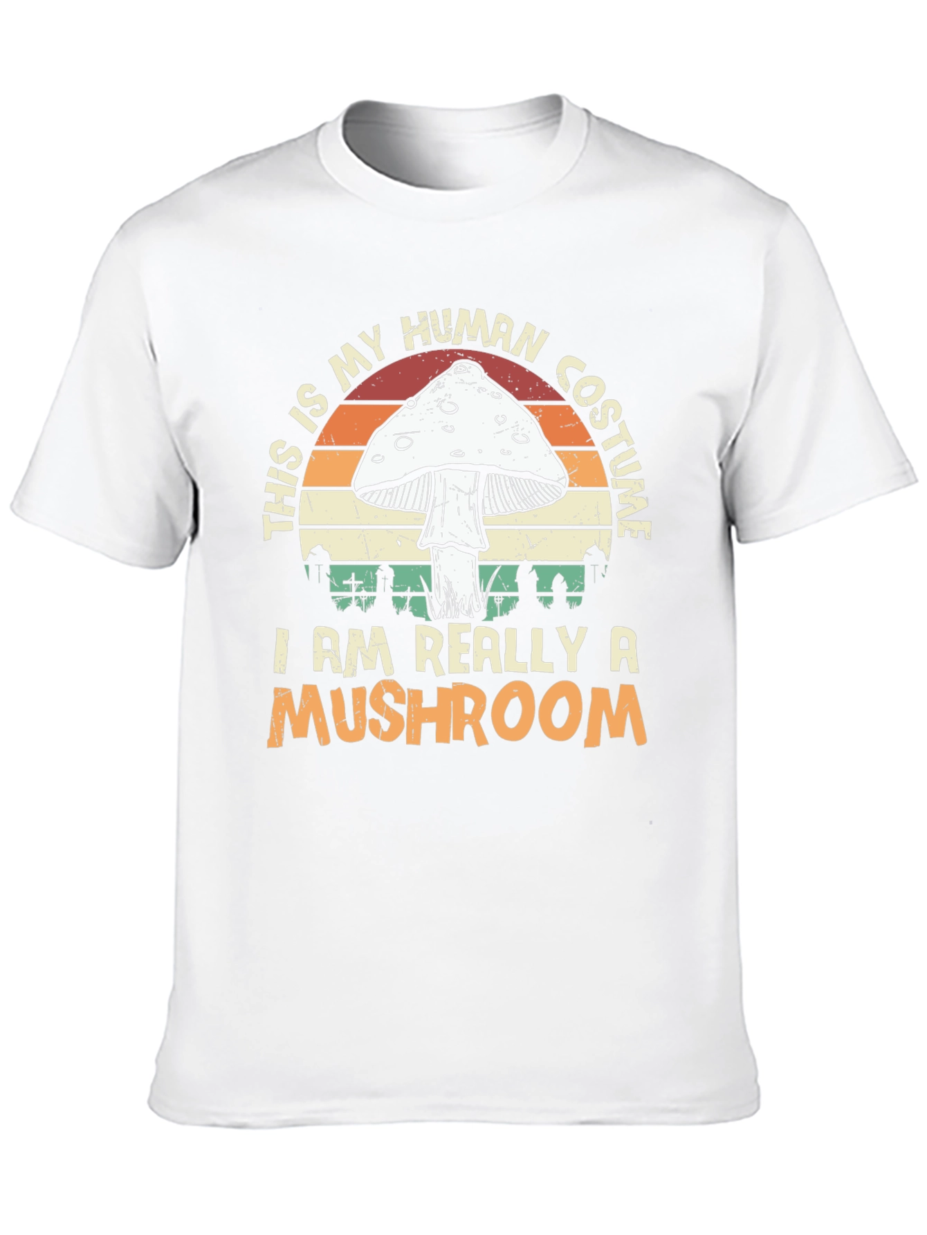 Mushroom Costume T-Shirt - Halloween Apparel