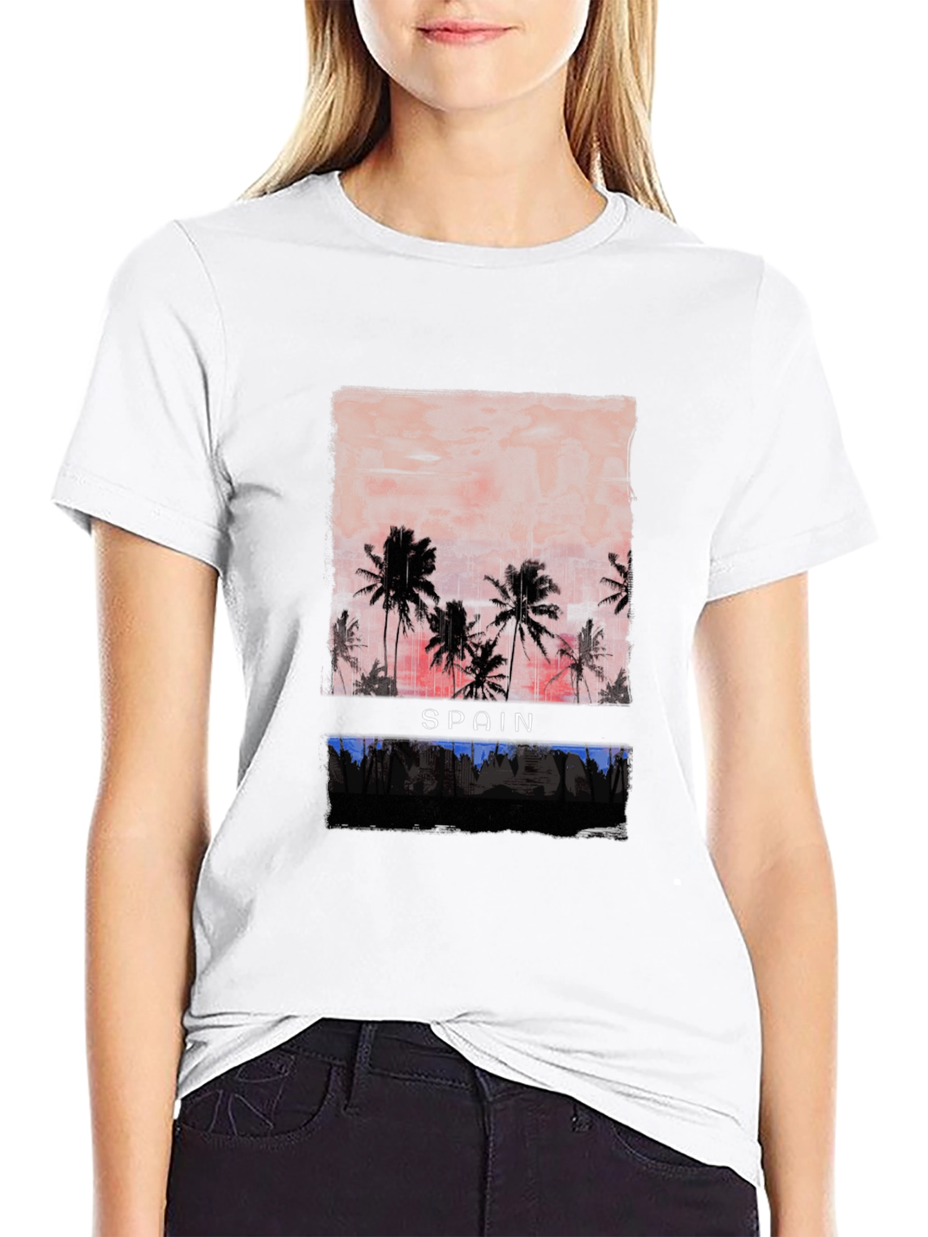 Spain Palm Tree T-Shirt