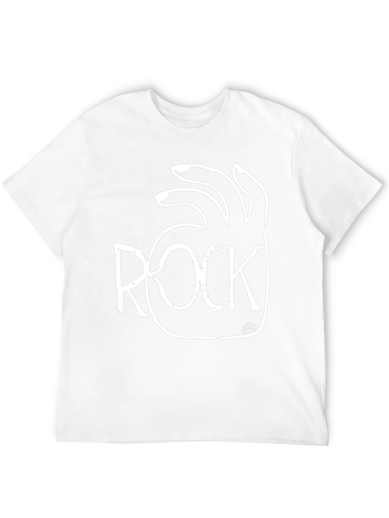 Rock On! Black Graphic Tee