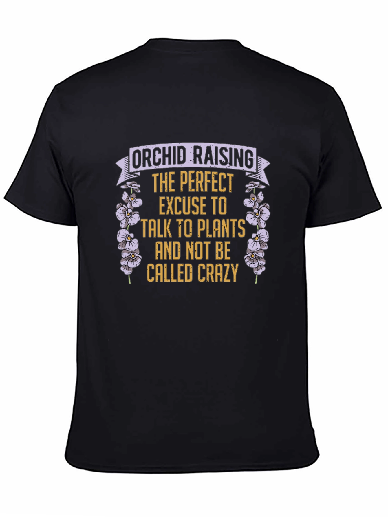 Orchid Raising Plant Lover Graphic Tee