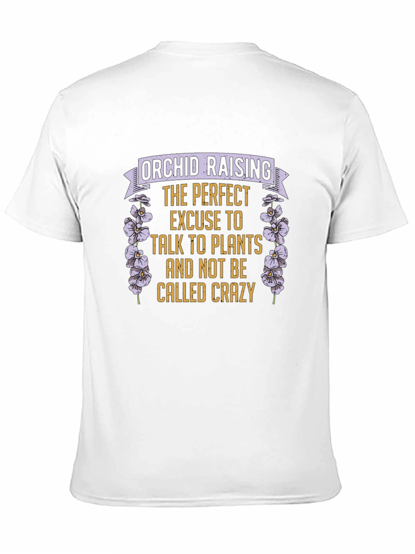 Orchid Raising Plant Lover Graphic Tee
