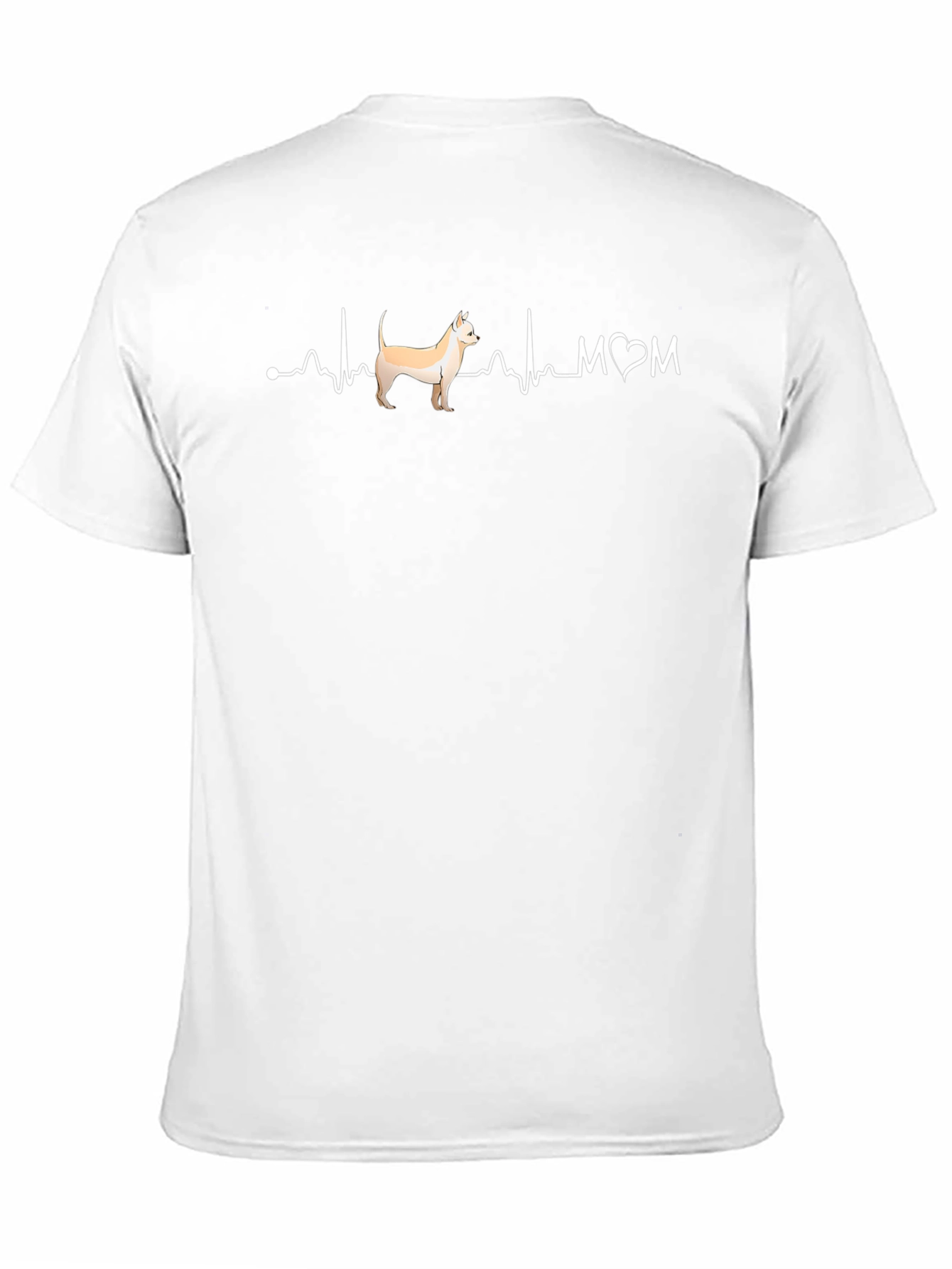 Chihuahua Mom Heartbeat T-Shirt