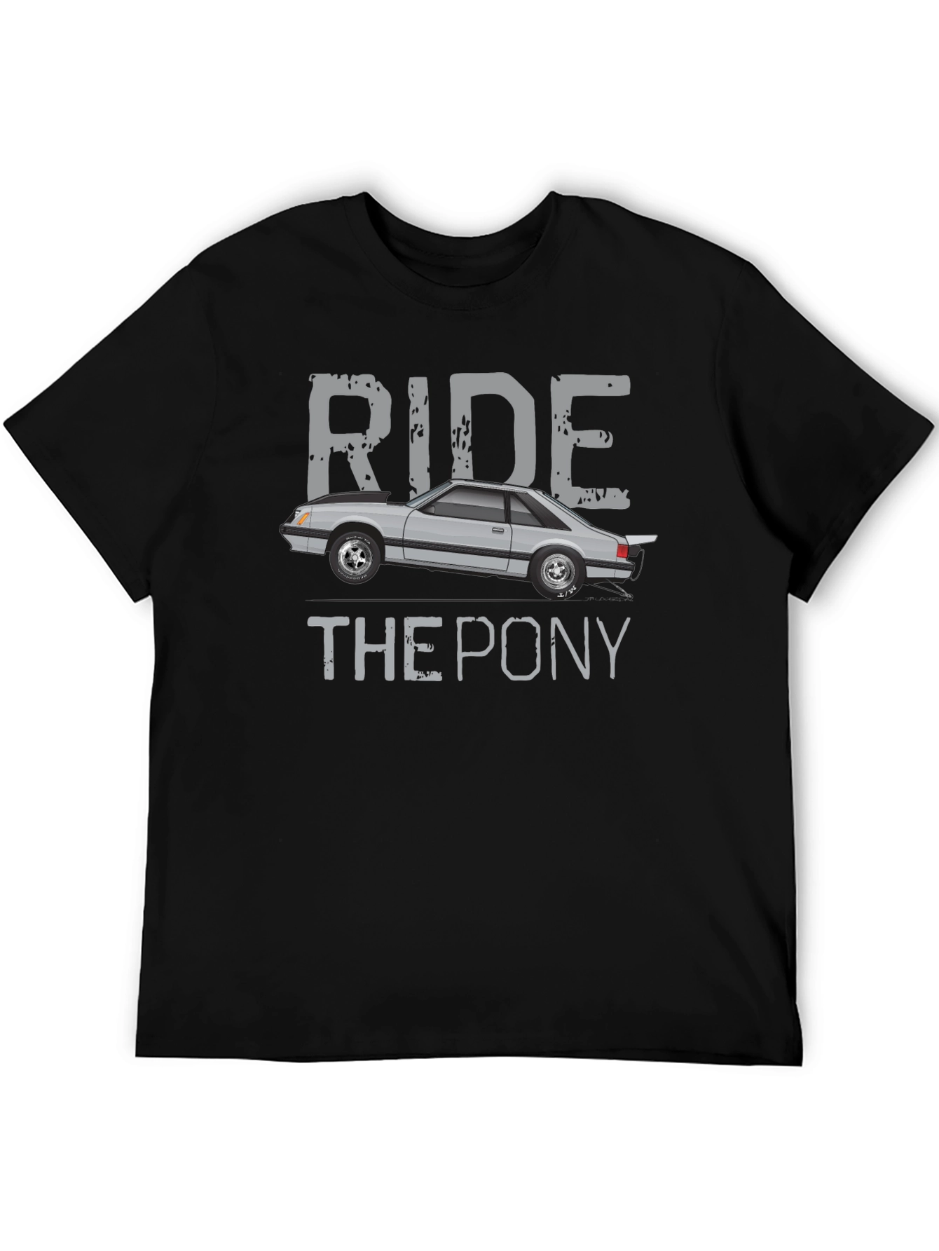 Ride the Pony T-Shirt - Classic Car Tee